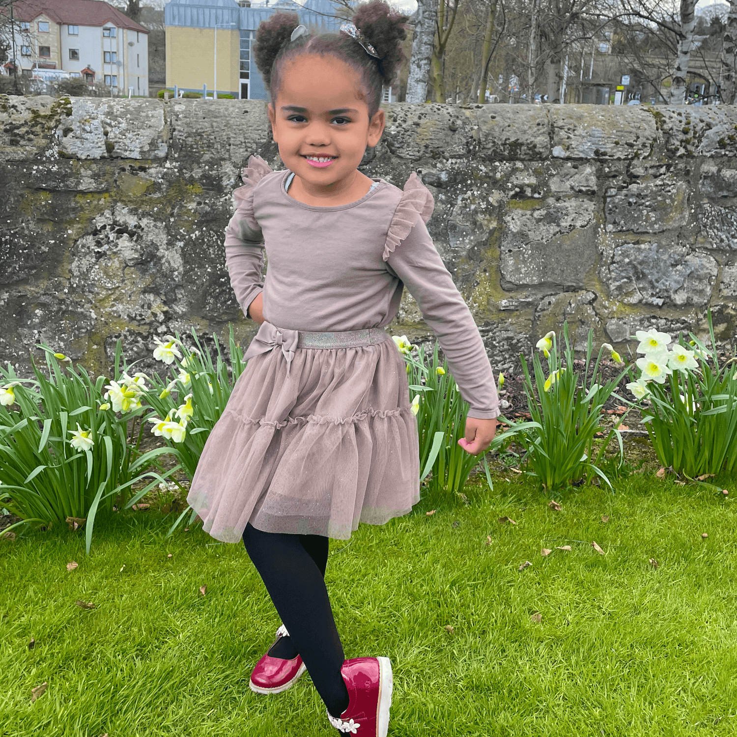 Barnstrumpbyxor - svarta