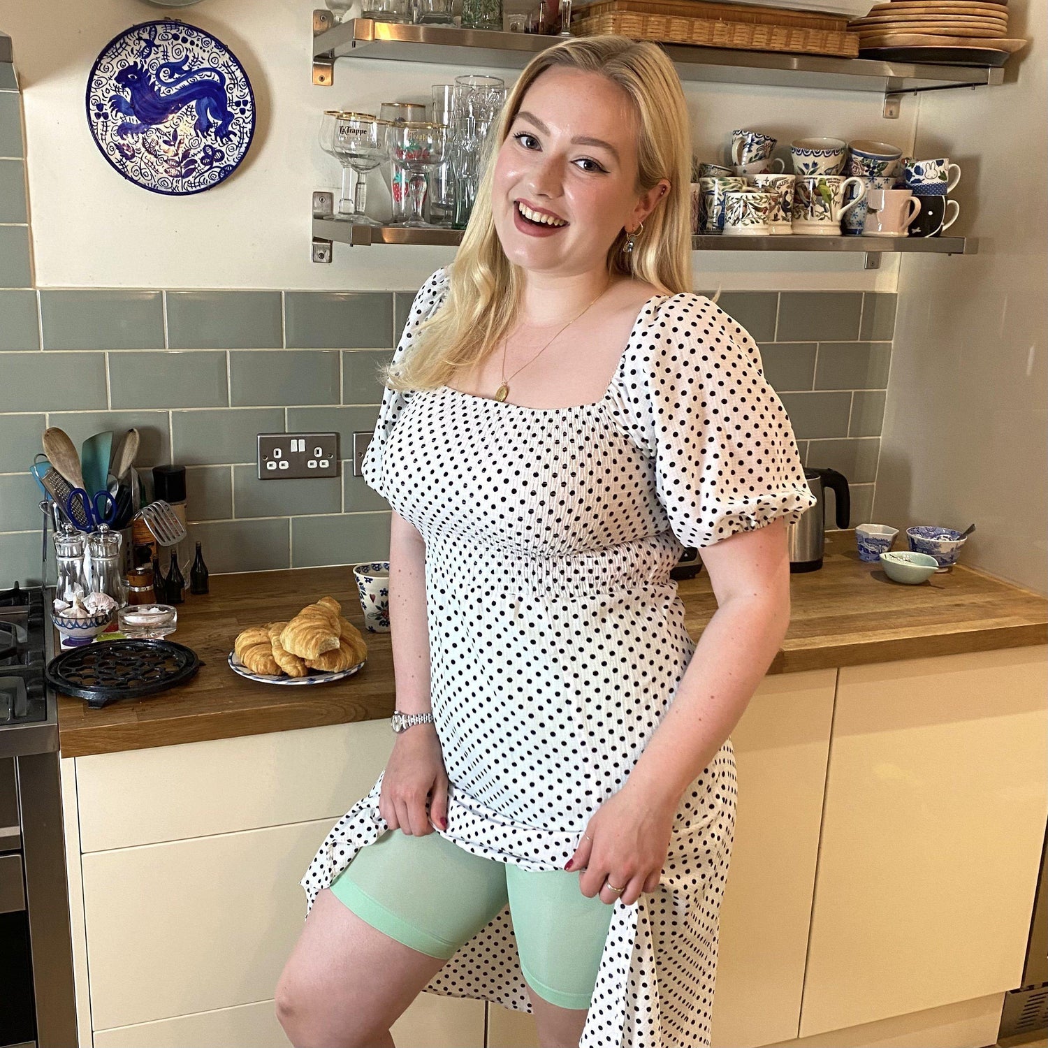 Stay Cool Chub Rub-shorts - Pistachio