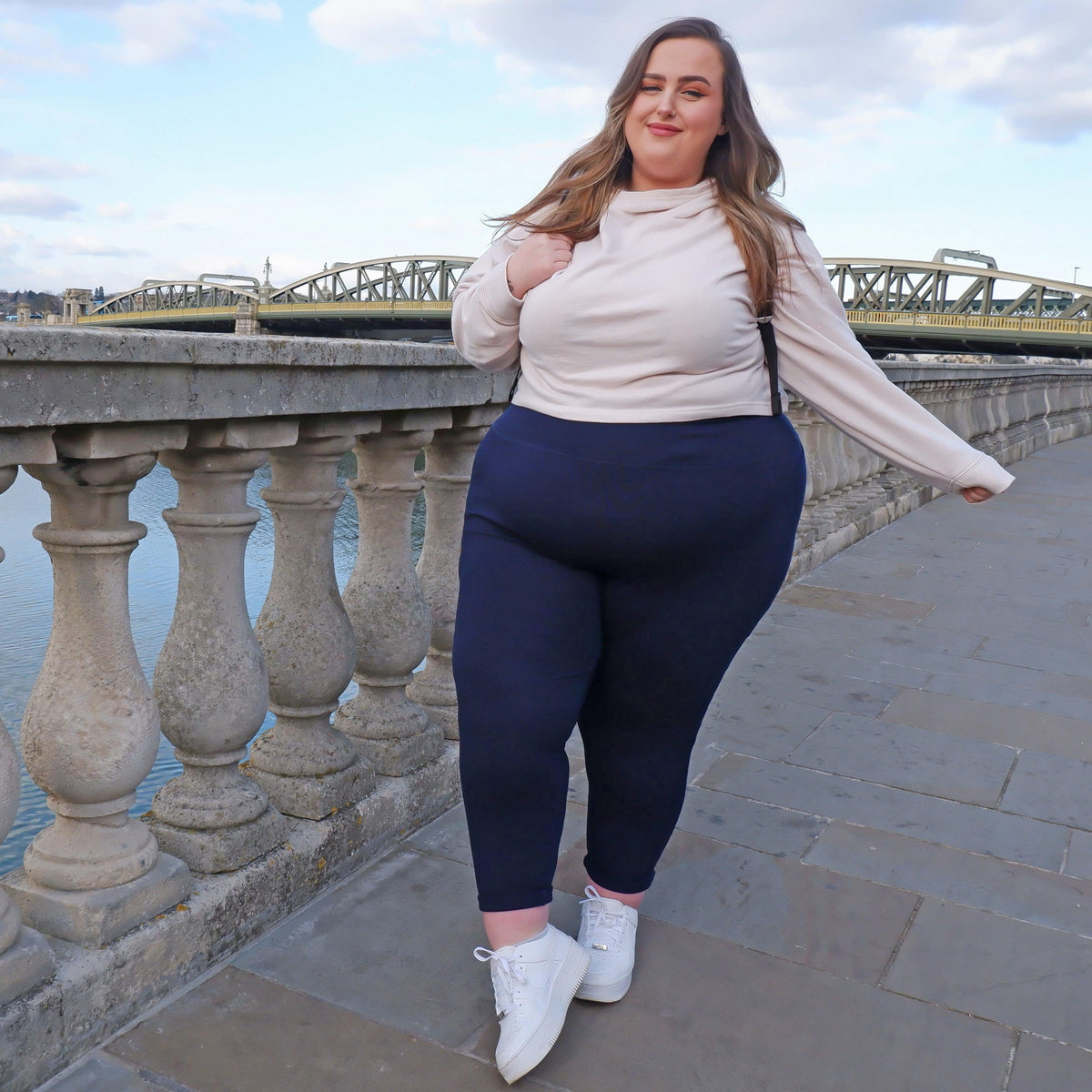 Squat-Proof Leggings - Navy