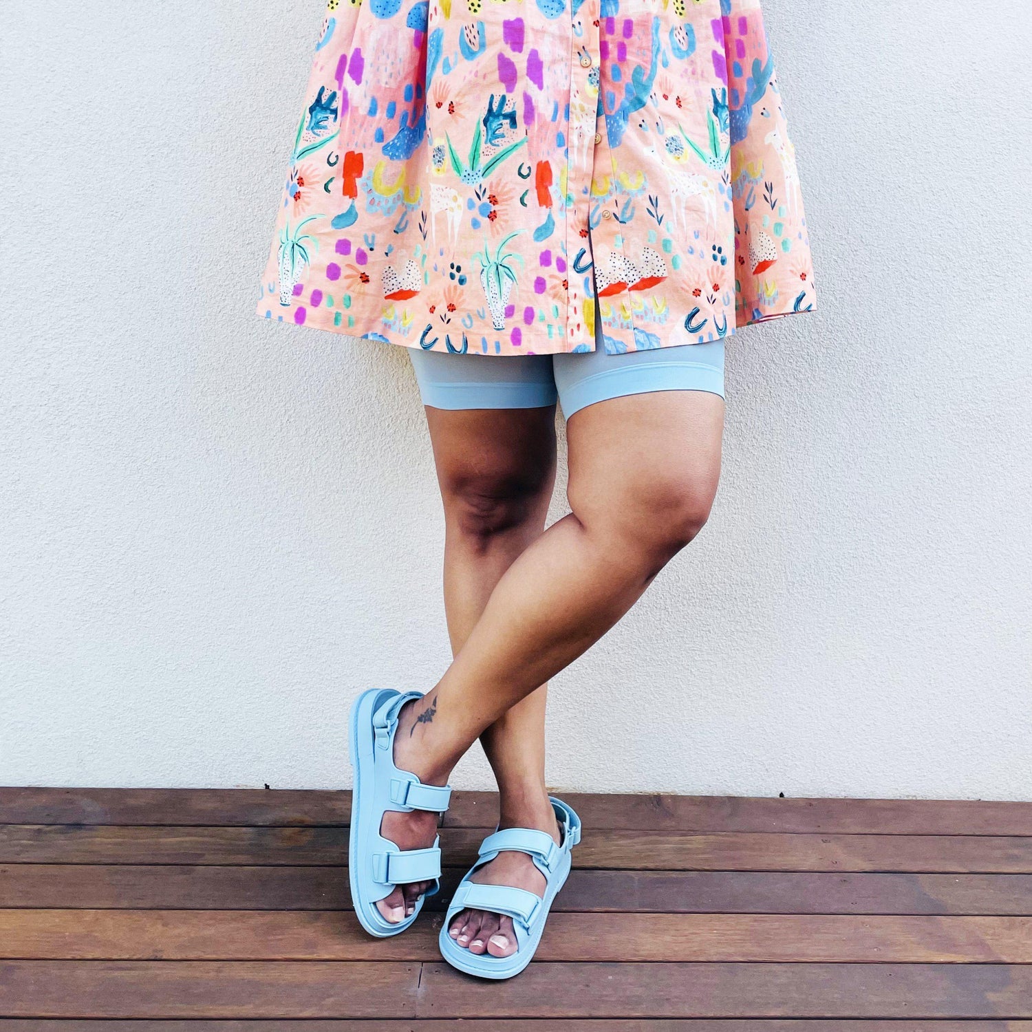 Stay Cool Chub Rub-shorts - Menthe Glacier