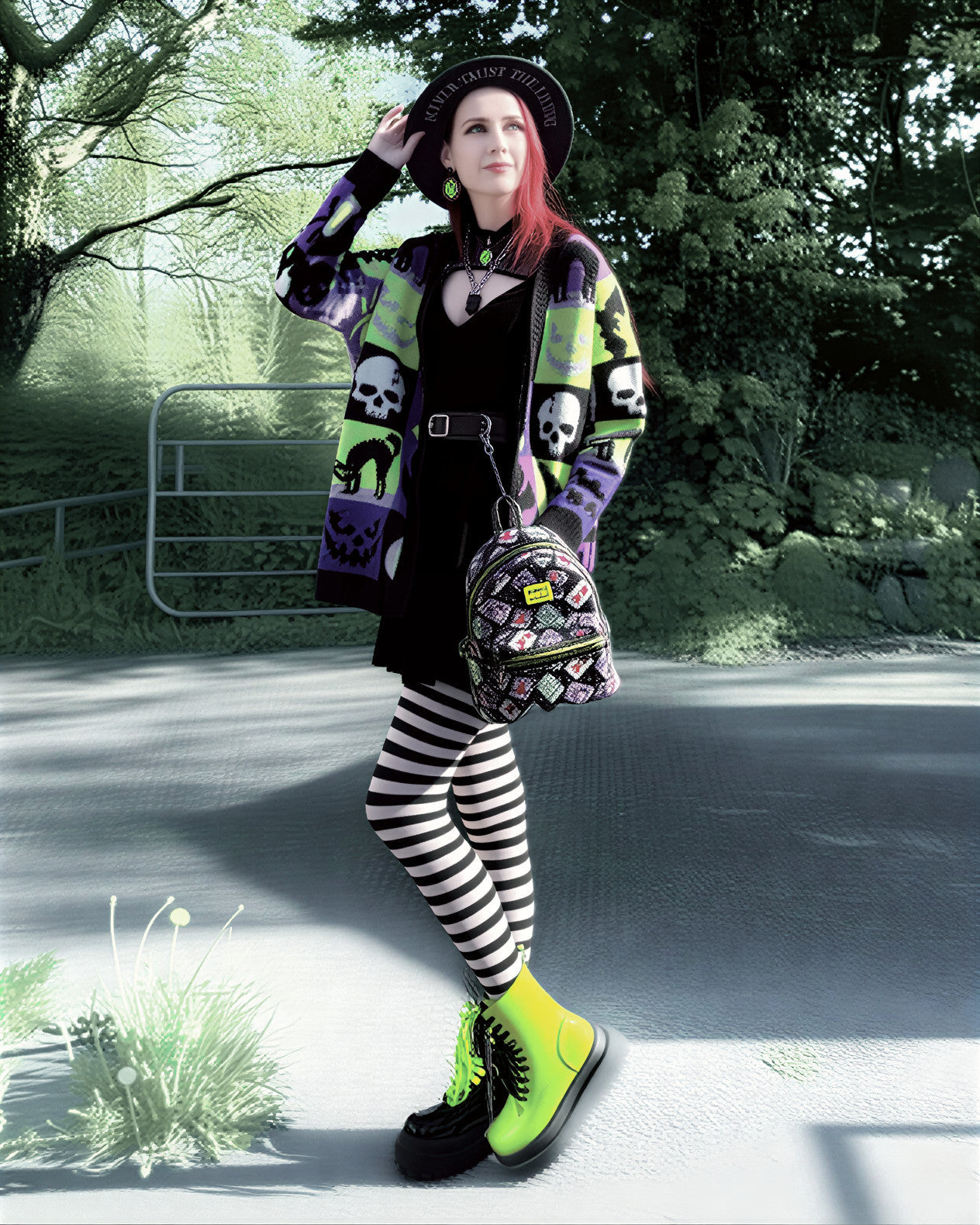 Randiga tights - Witch