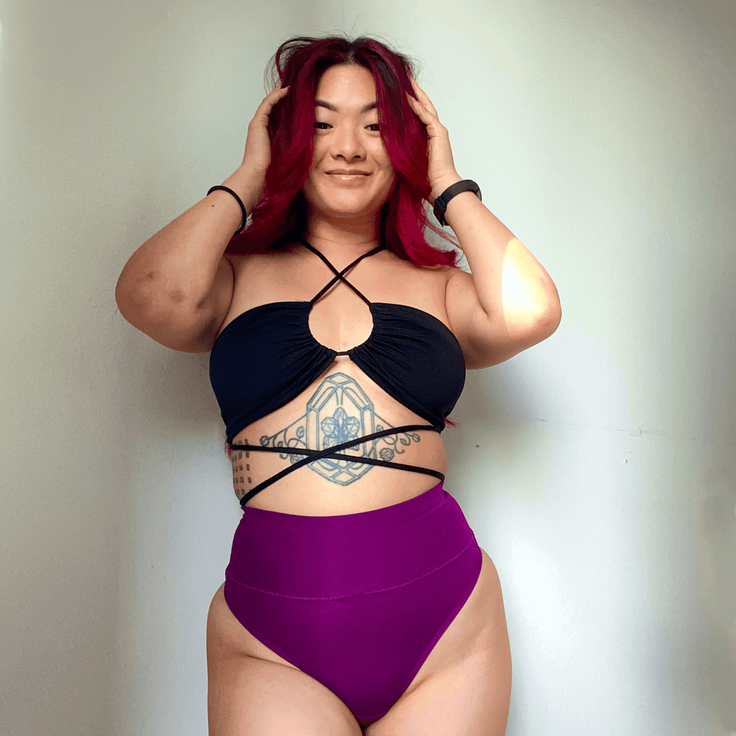 Bio-Baumwolle Tanga - Figgy Pudding