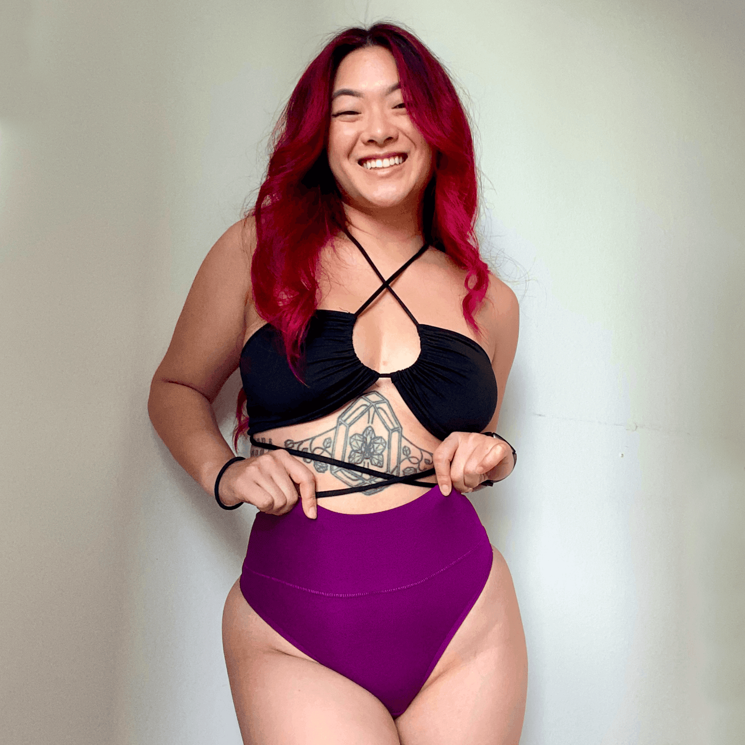 Bio-Baumwolle Tanga - Figgy Pudding