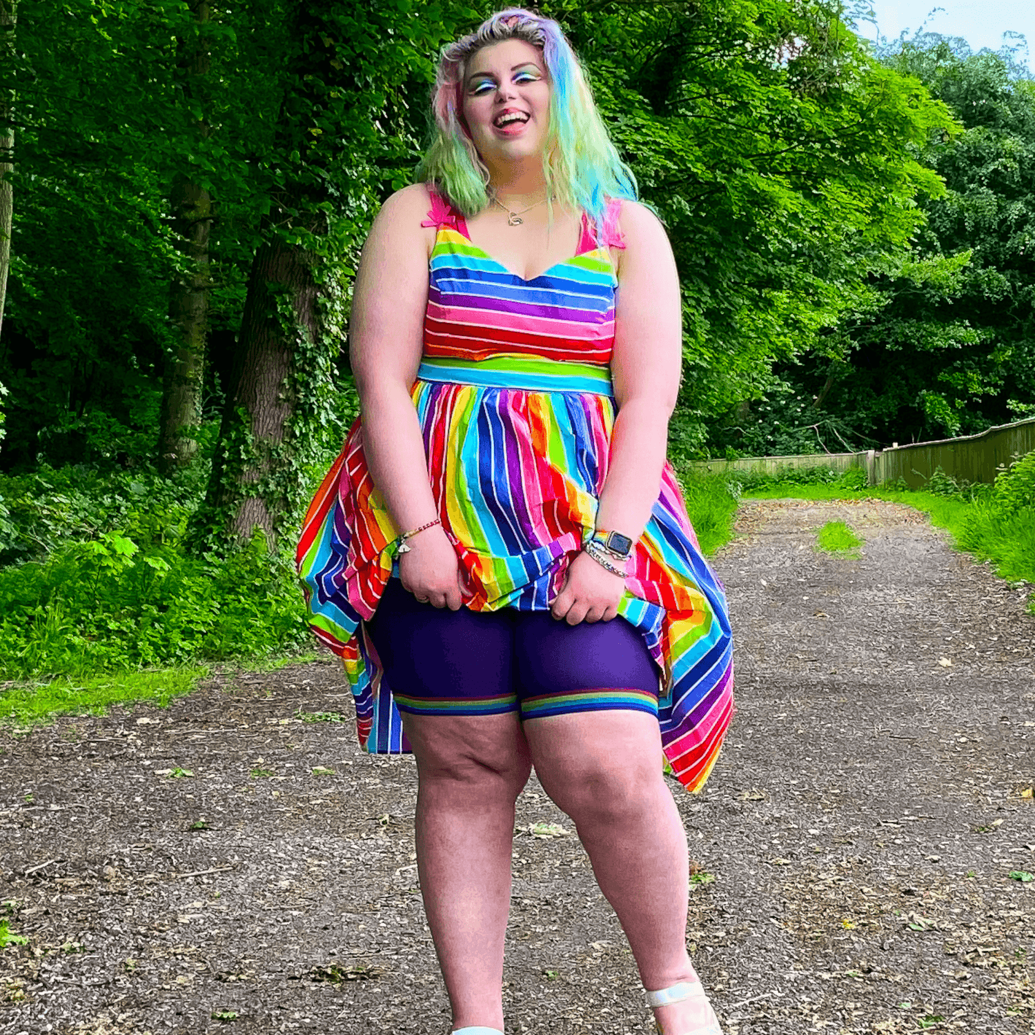 Spodenki Stay Cool Chub Rub - Pride - Human Nature