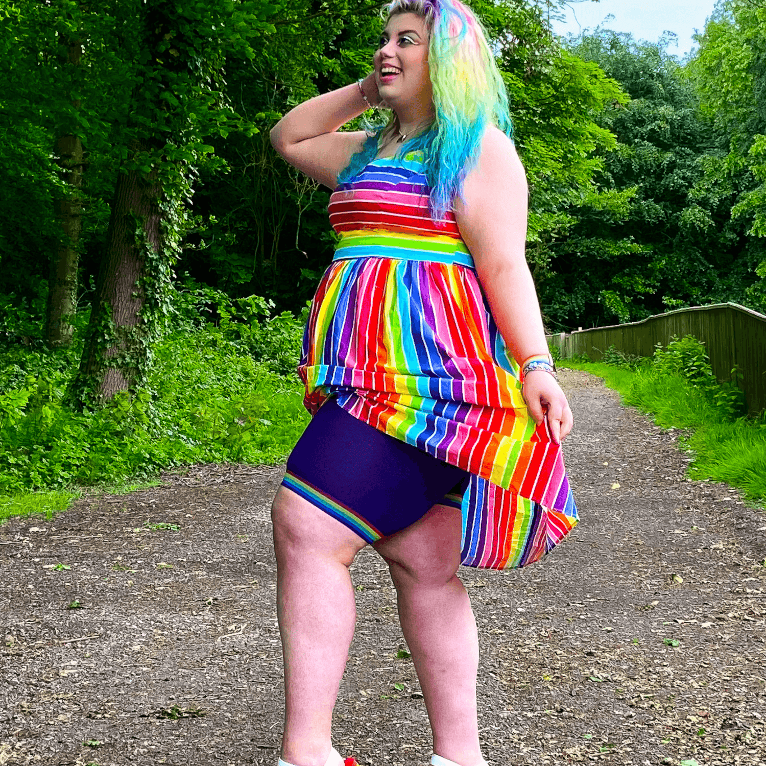 Spodenki Stay Cool Chub Rub - Pride - Human Nature