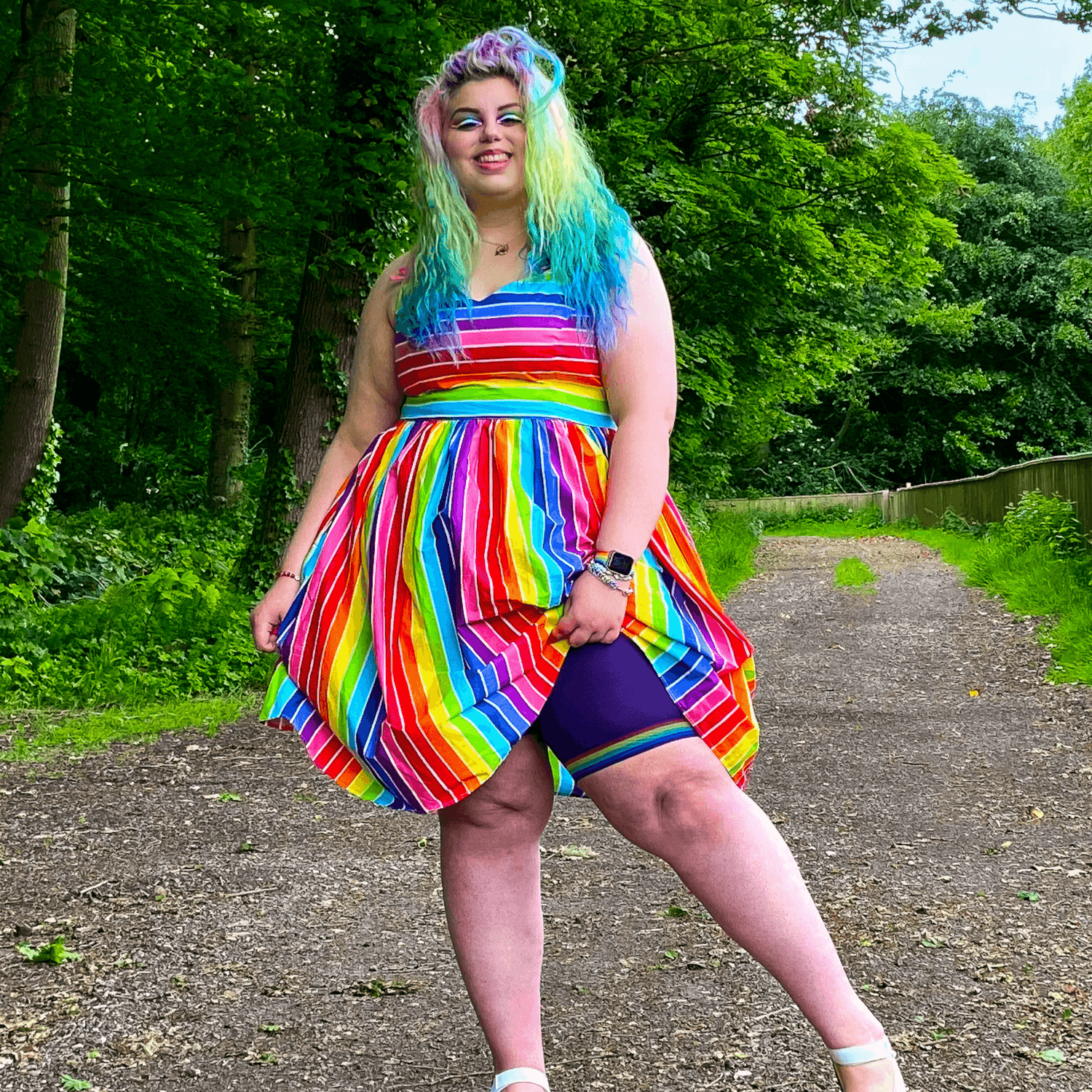 Spodenki Stay Cool Chub Rub - Pride - Human Nature