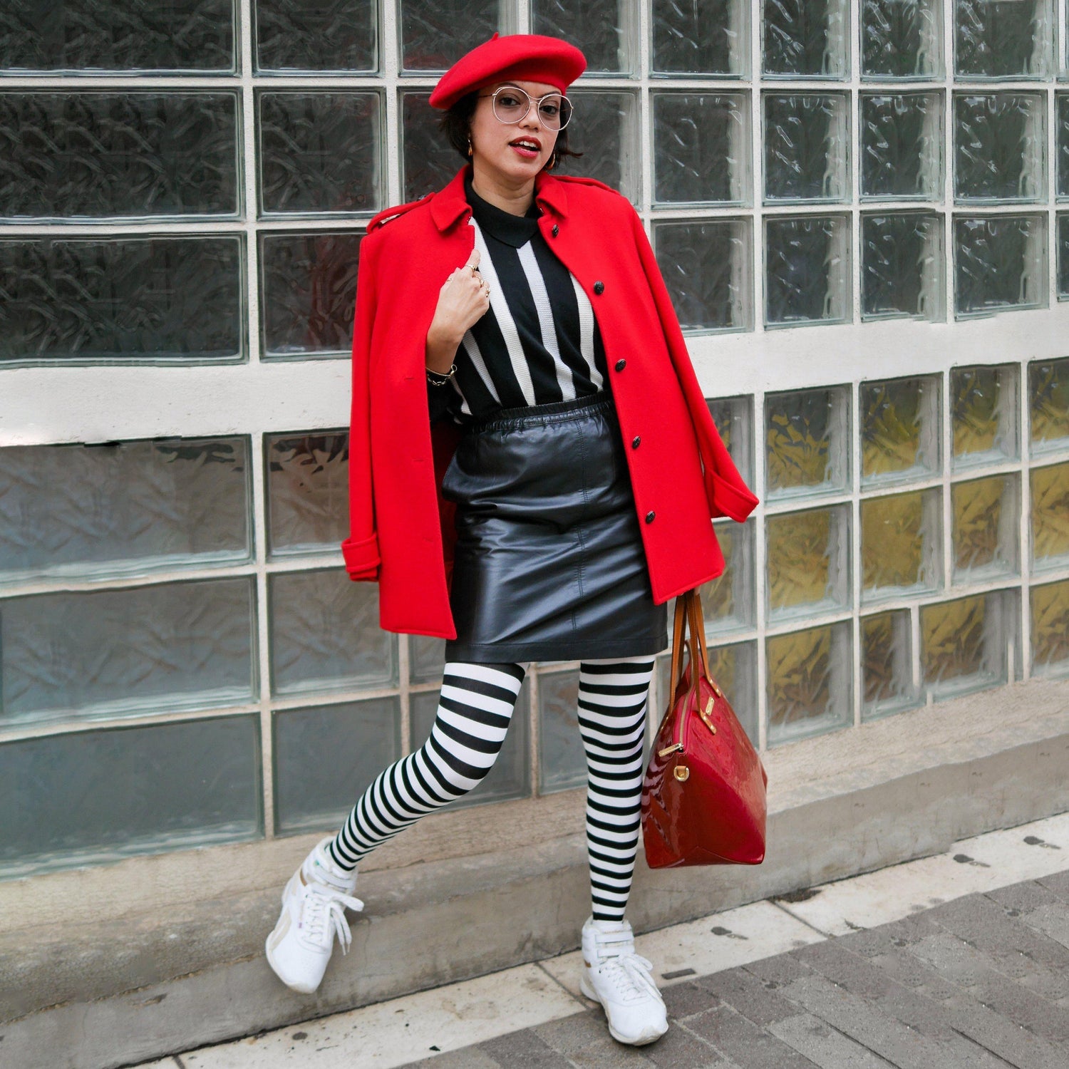 Ringelstrumpfhosen - Witch