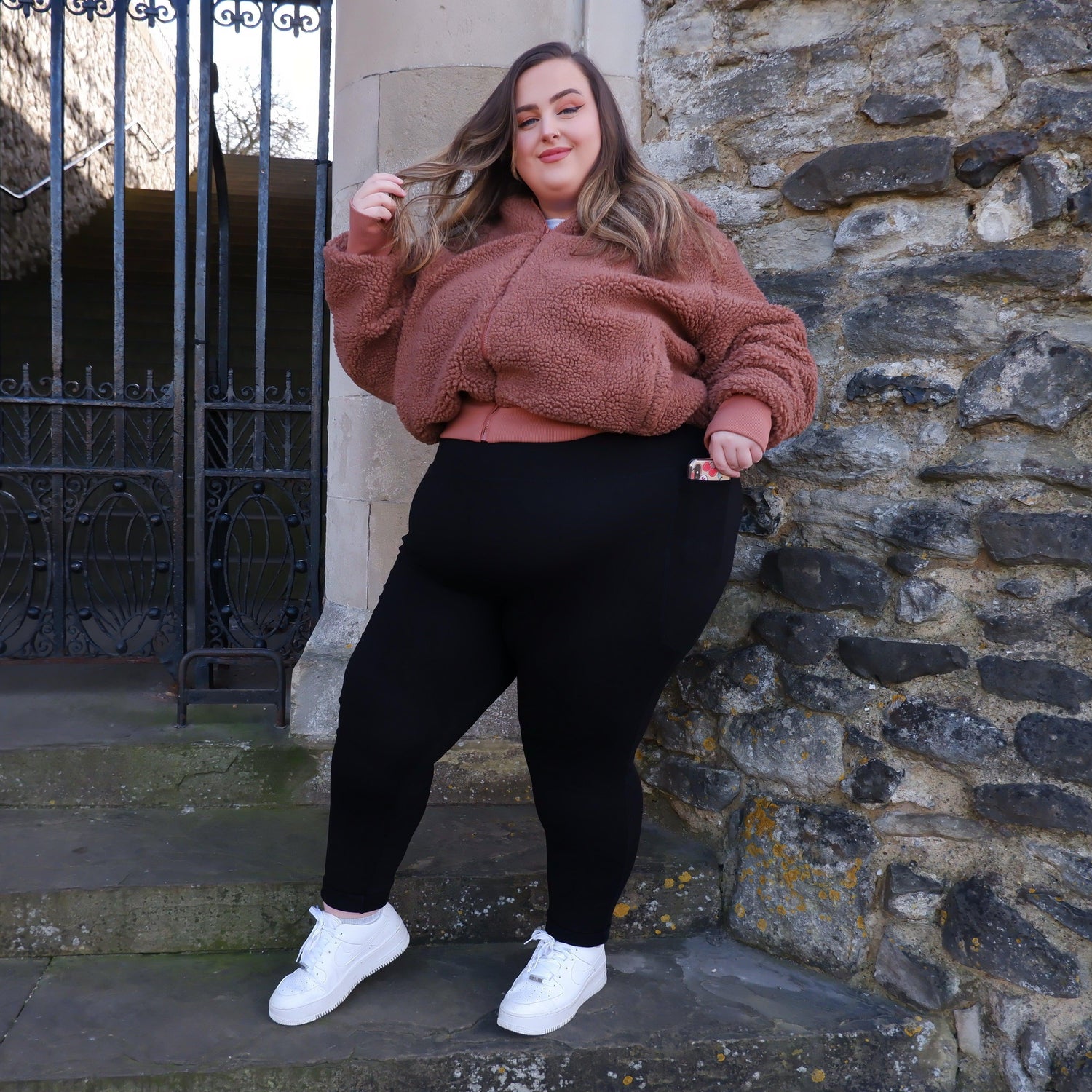 Squat-Proof Leggings V2 – Schwarz (Lang) – 3er-Pack