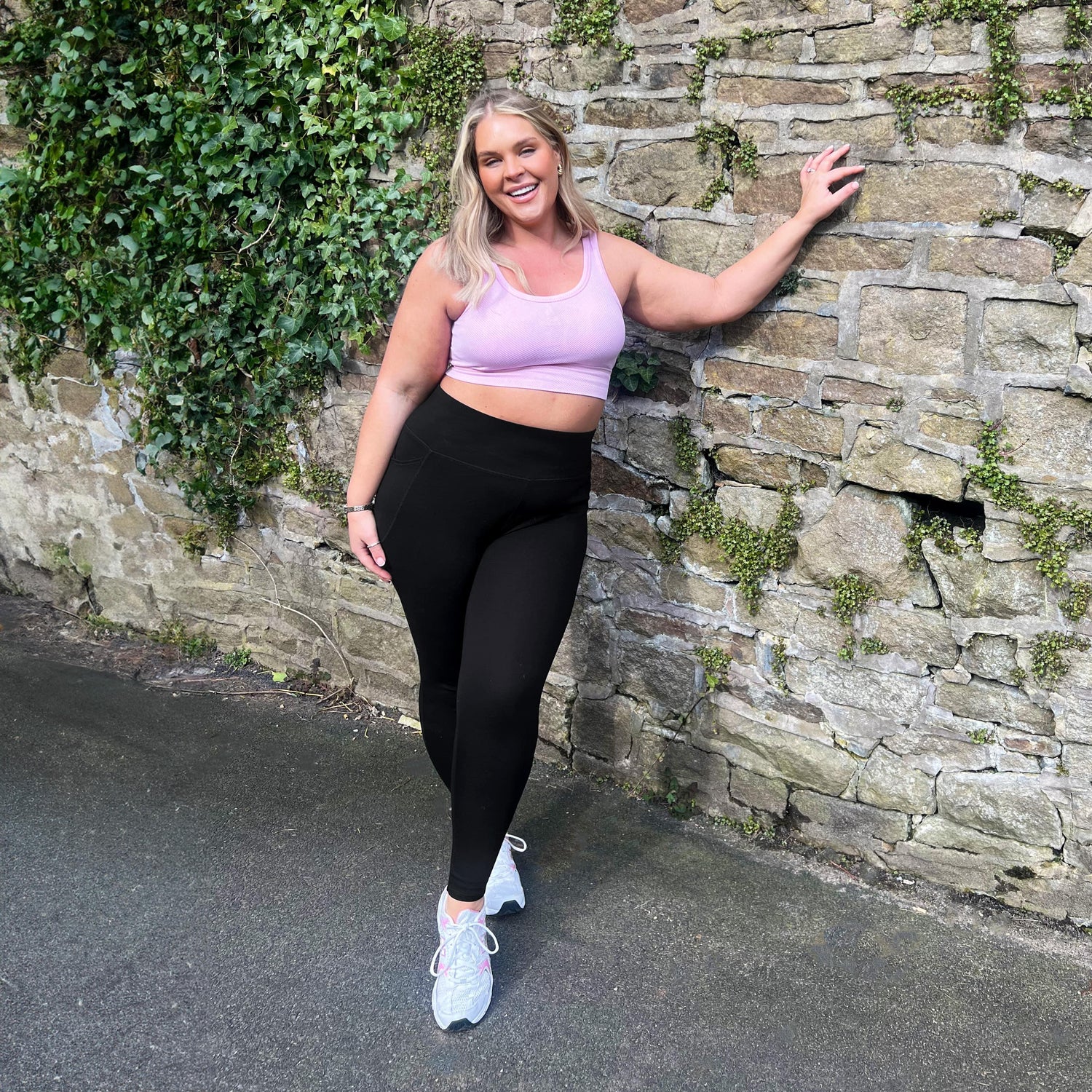 Squat-Proof Leggings V2 – Schwarz (Lang) – 3er-Pack