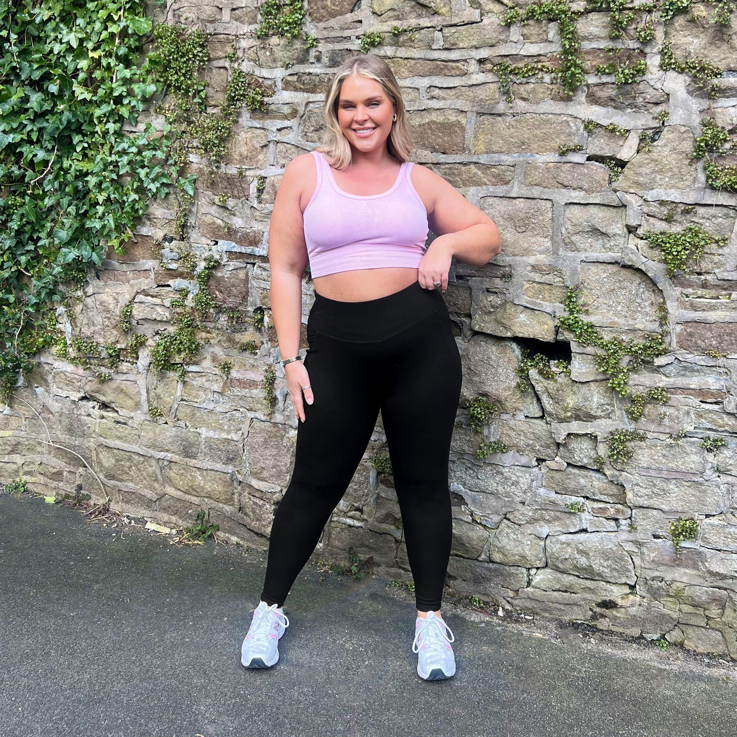 Squat-Proof Leggings V2 – Schwarz (Lang) – 3er-Pack