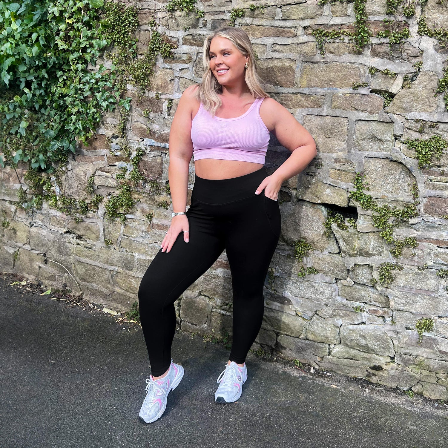 Squat-Proof Leggings V2 – Schwarz (Lang) – 3er-Pack