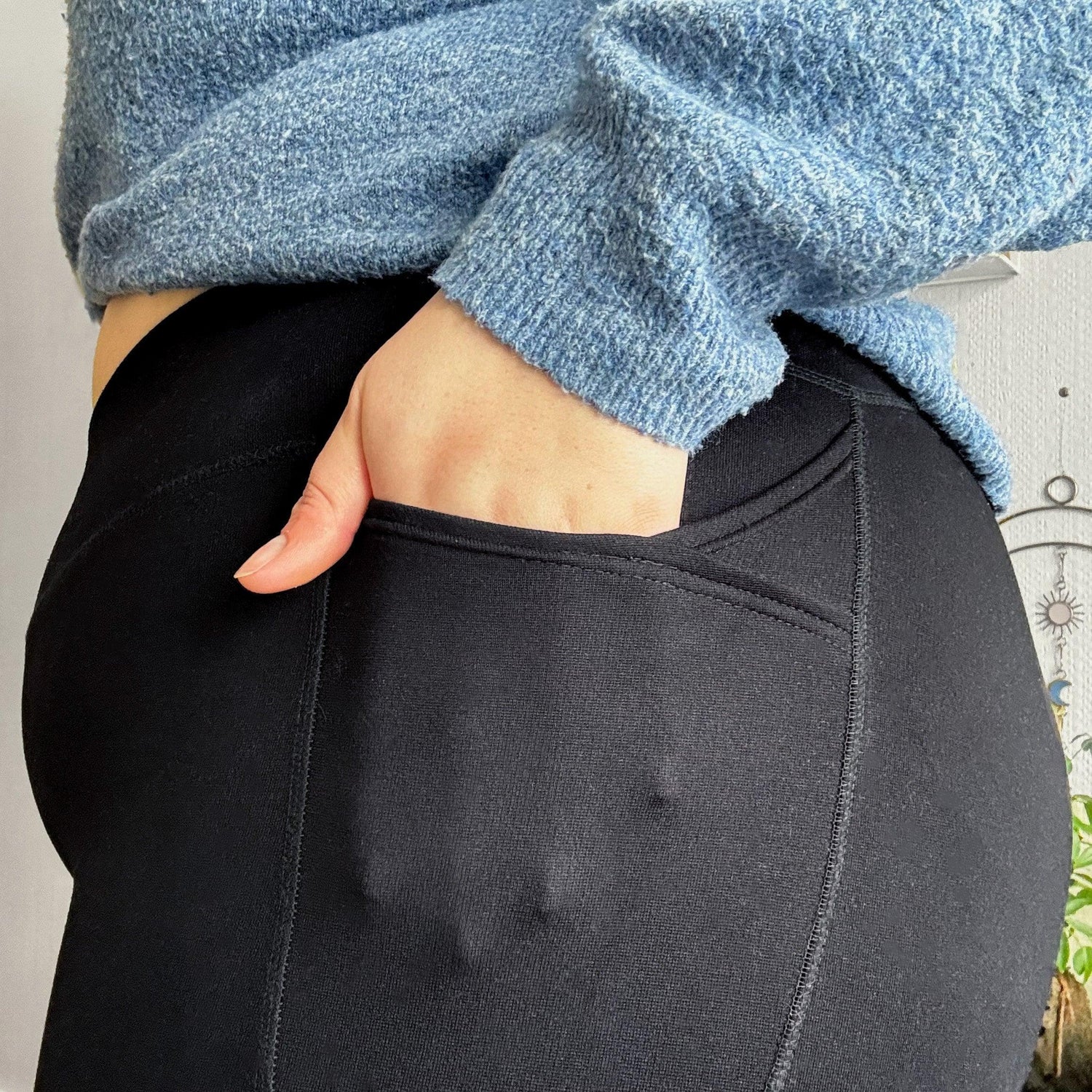 Squat-Proof Leggings V2 – Schwarz (Lang) – 3er-Pack
