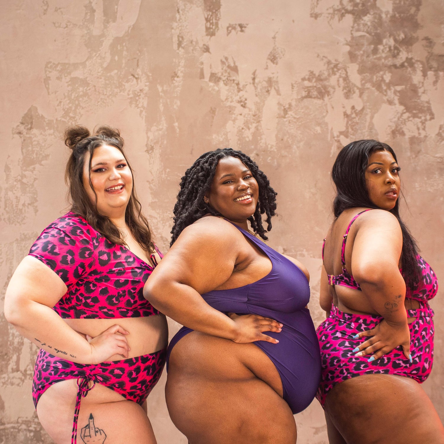 Wax on, Wax off Swimsuit - Purple - Snag