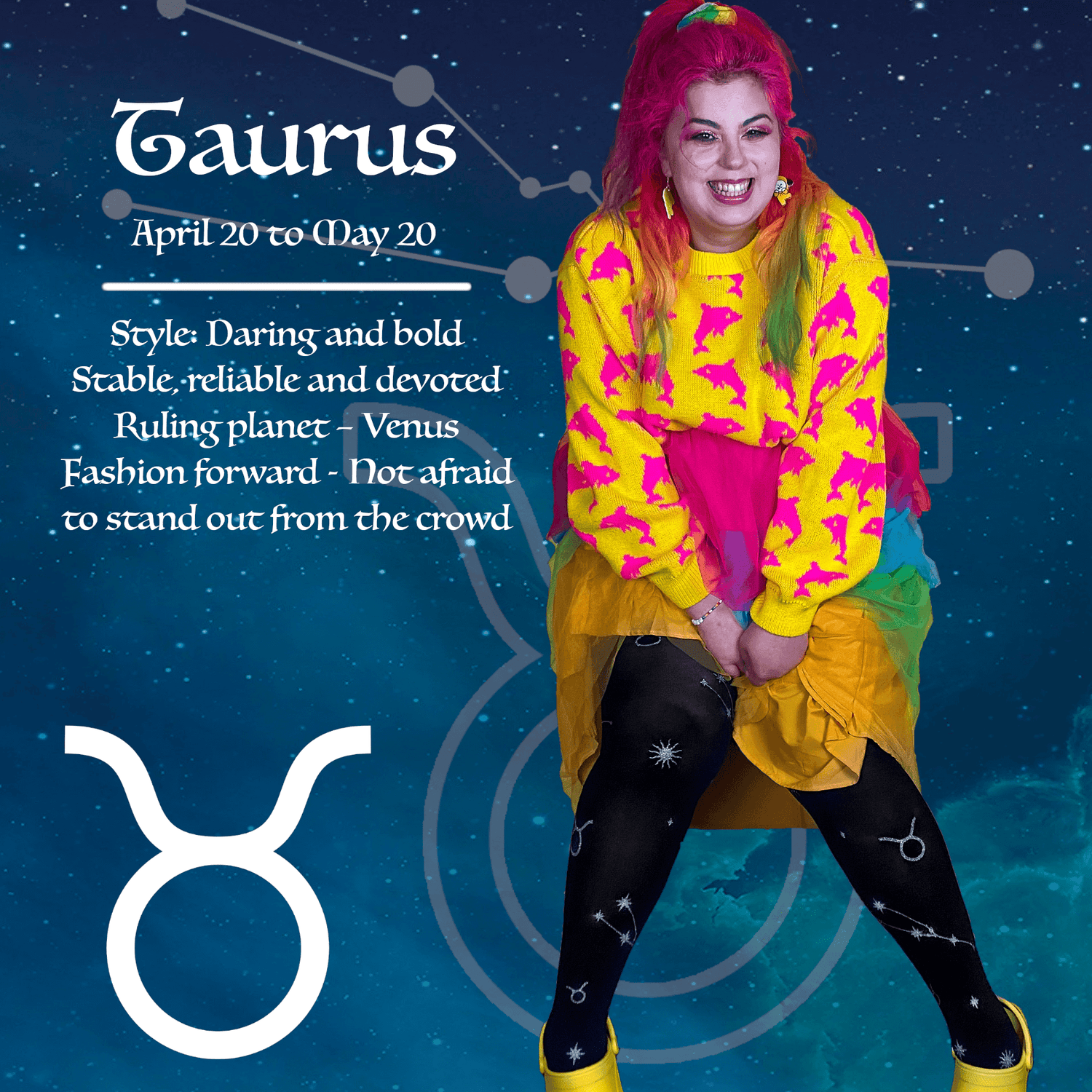Zodiac tights - Taurus