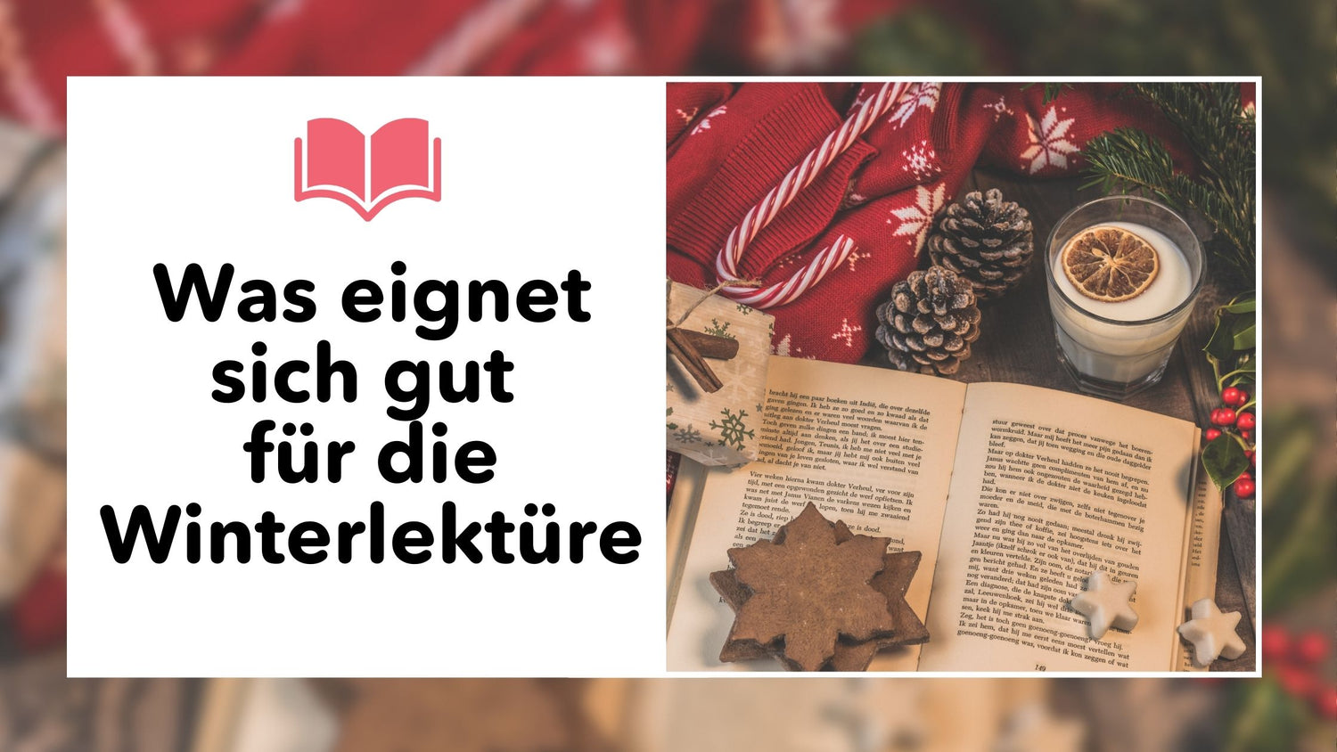 Winterliche Lesetipps: Was du zu deinem nächsten großartigen Winterbuch tragen kannst