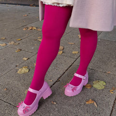 120 Den Strumpfhose in Raspberry Pie
