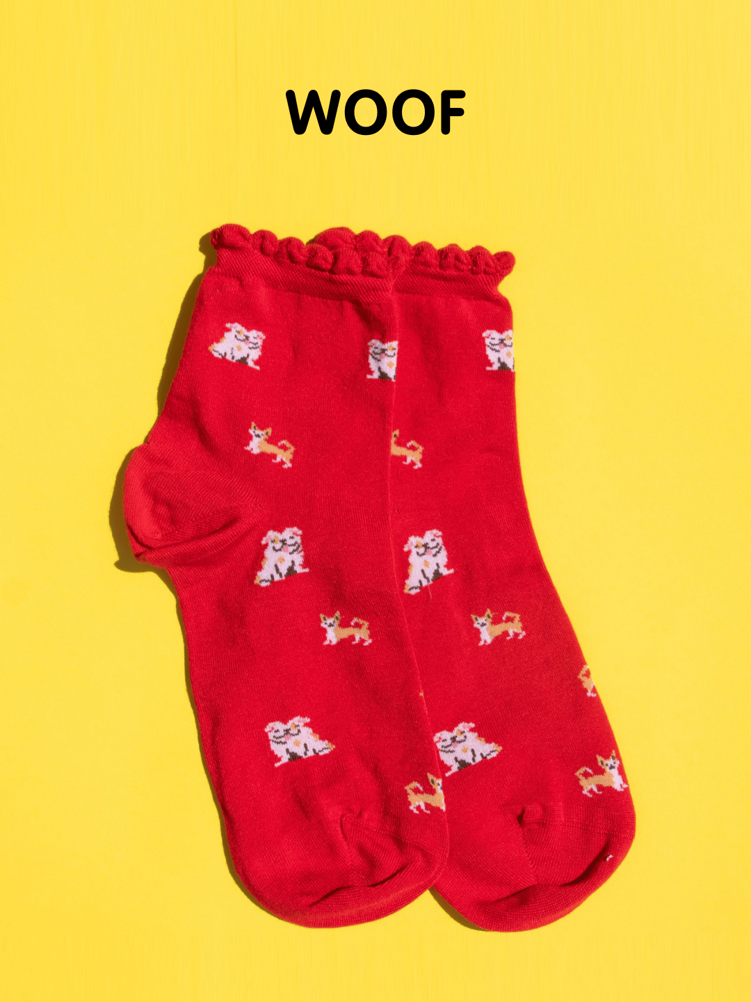 Ultimative Bambus-Knöchelsocken - Woof