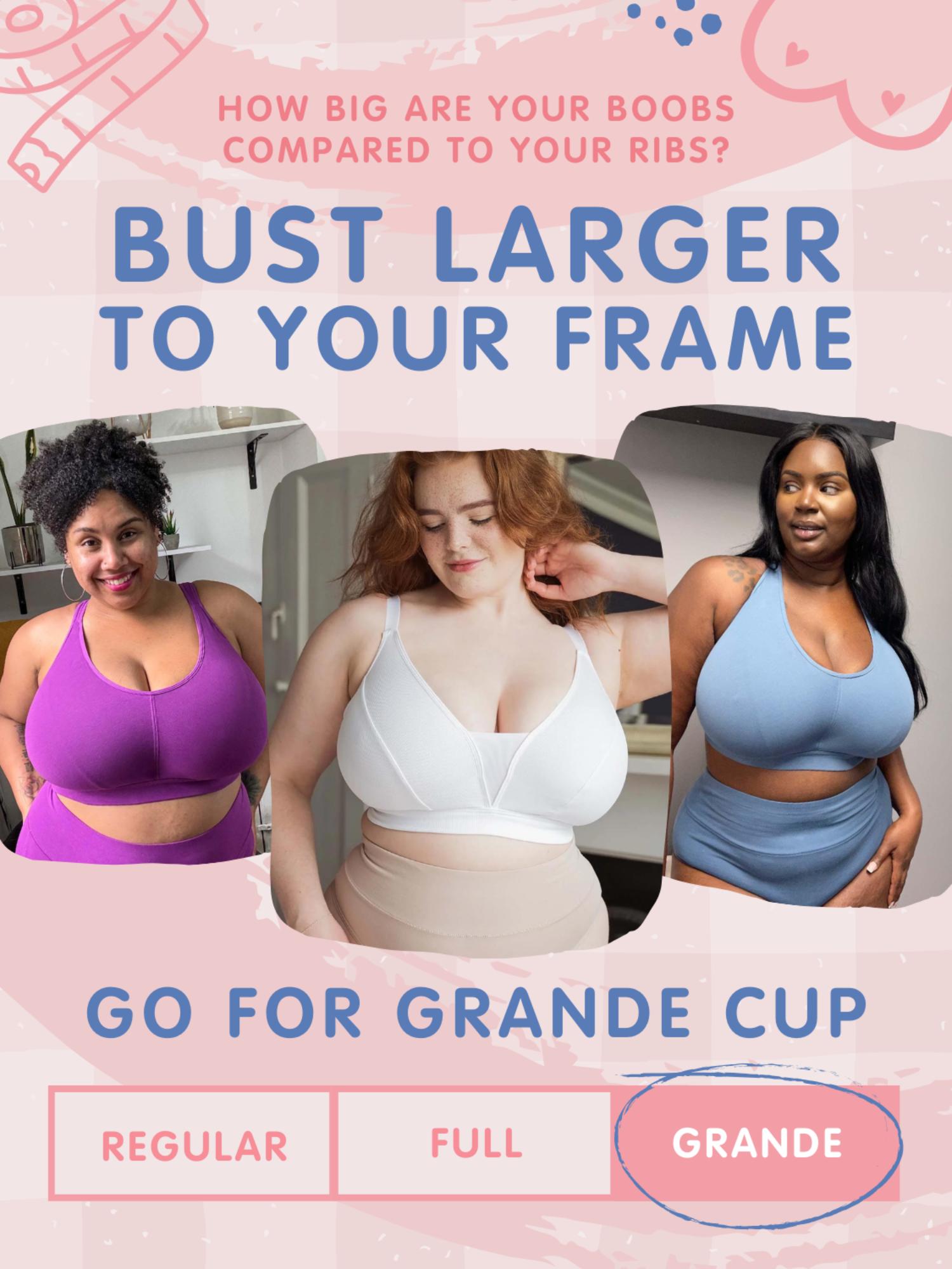 Biustonosz z bawełny organicznej - Denim