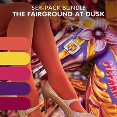 5er-Pack Bundle - The Fairground At Dusk: Pumpkin Spice, Cursed Custard, Raspberry Pie, Cherry, Fancy Darkness