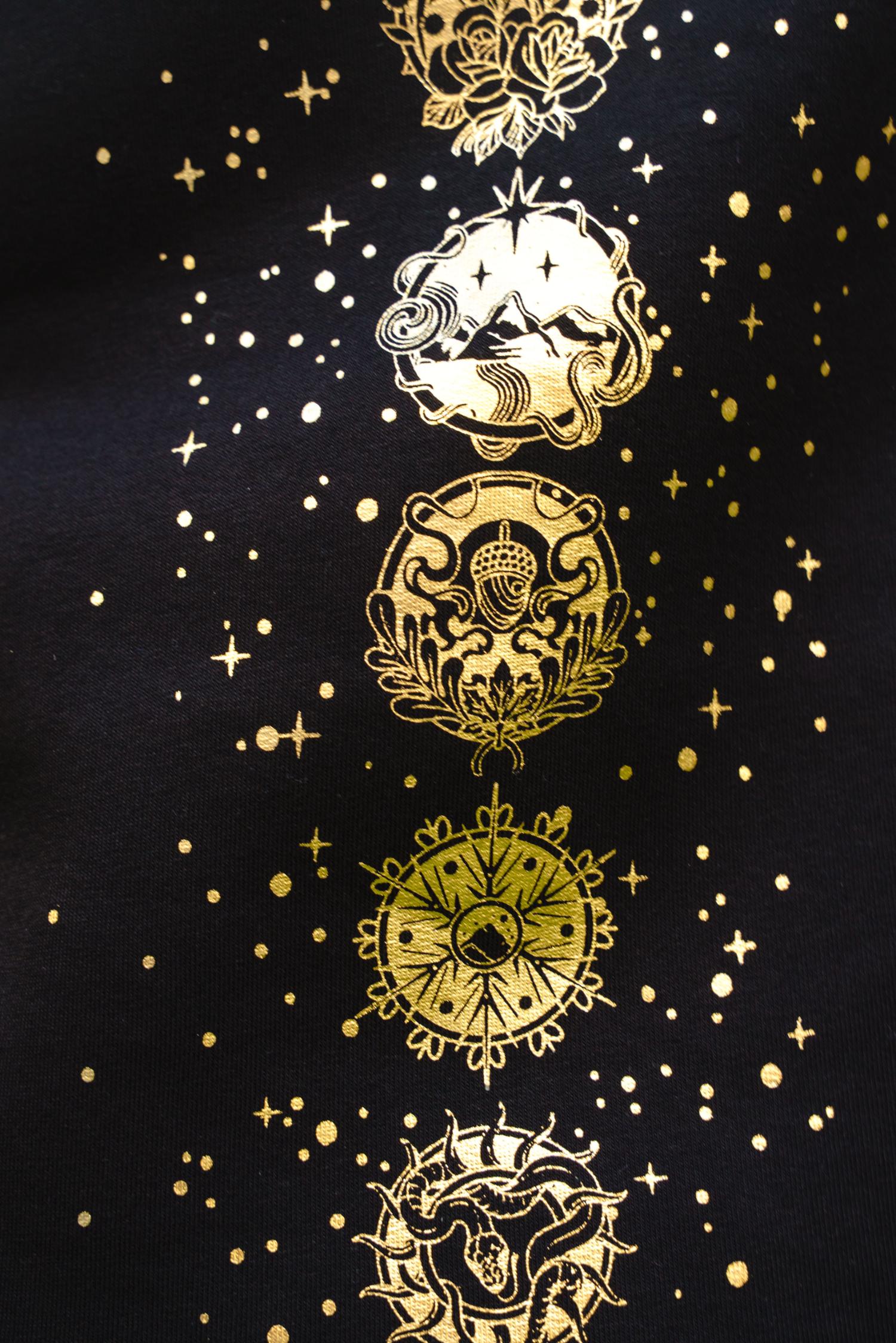 ACOTAR Longline Hoodie – Sieben Höfe