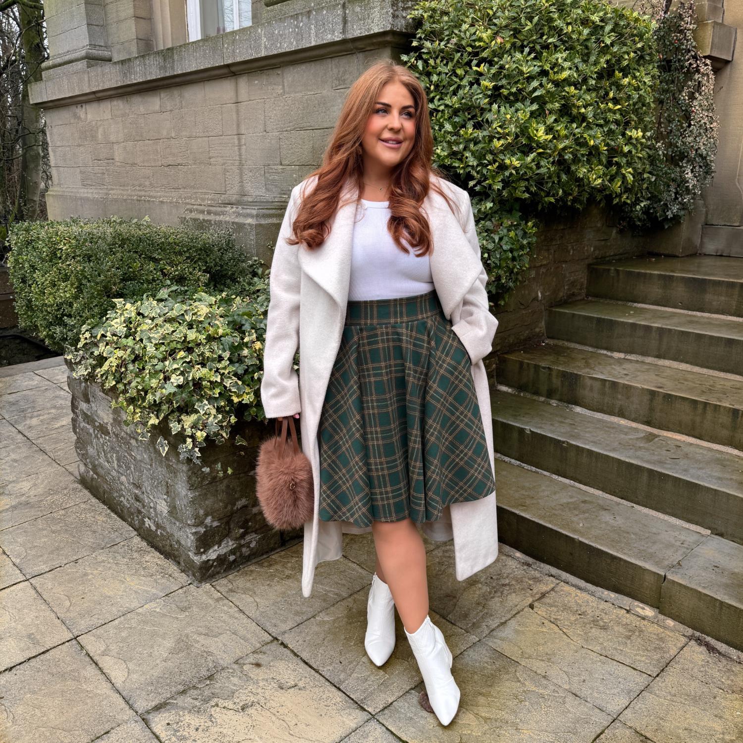 Karierter Tellerrock - Glenfern