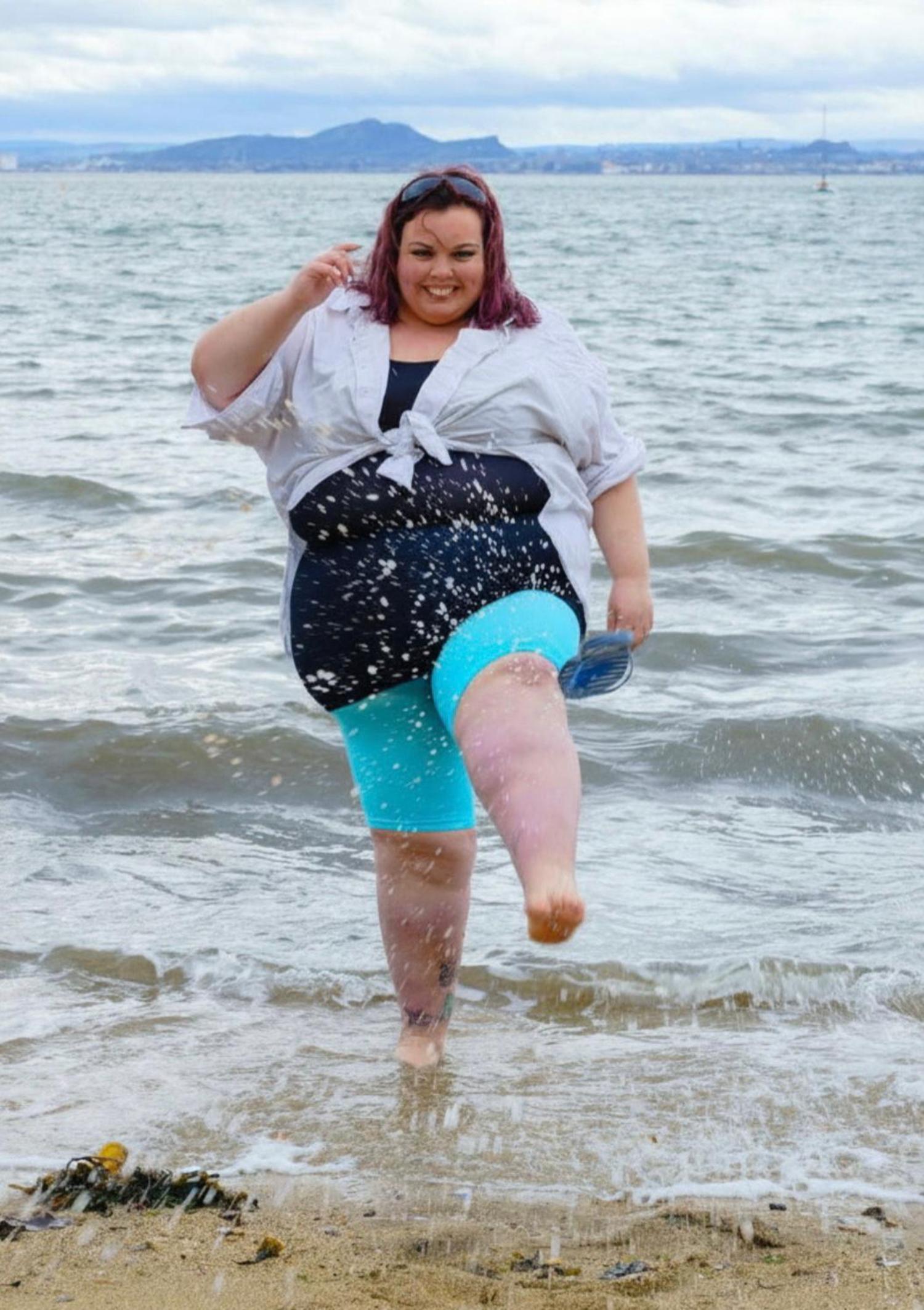 Stay Cool Chub Rub Shorts - Blue Curacao