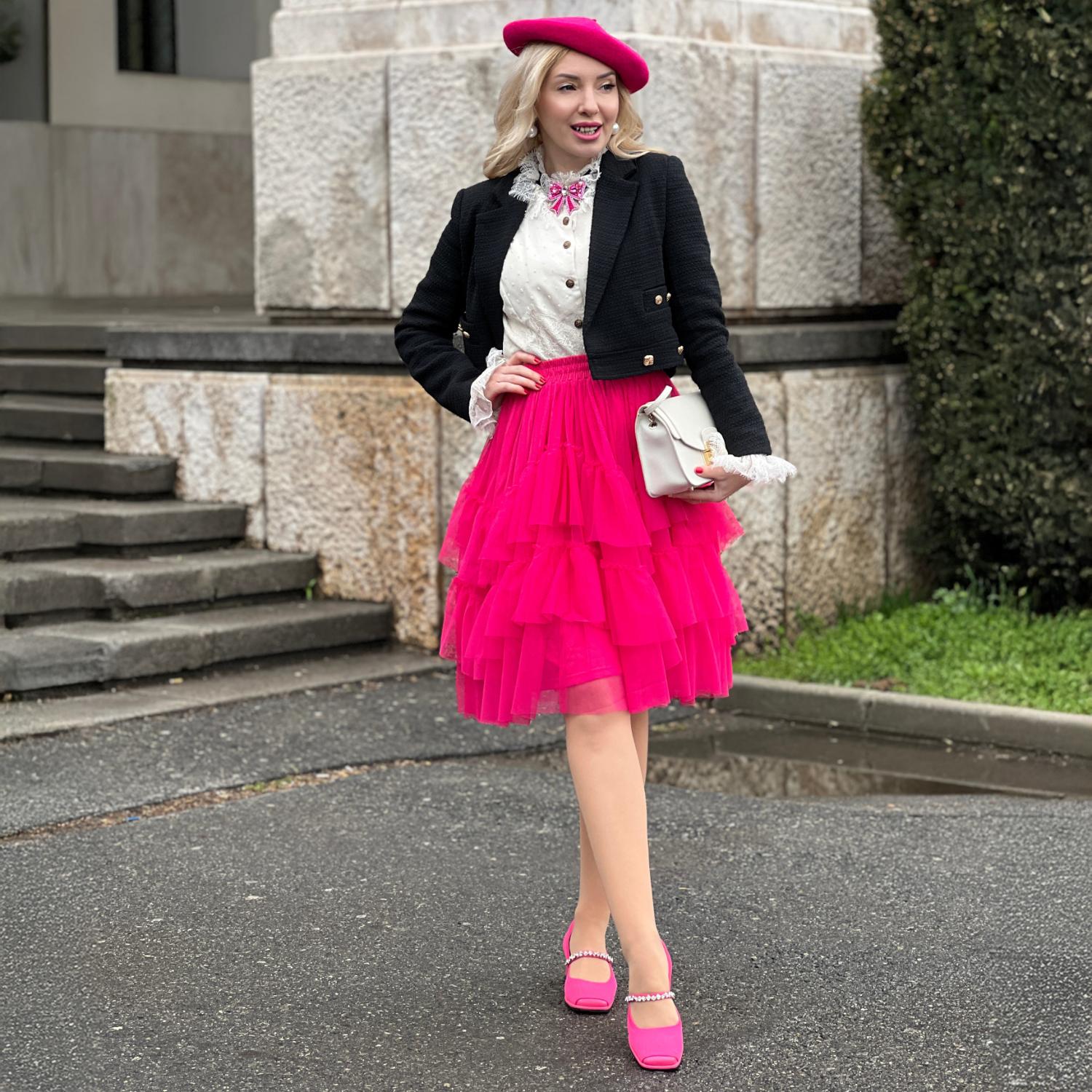 Mesh-Rock - Granatapfel