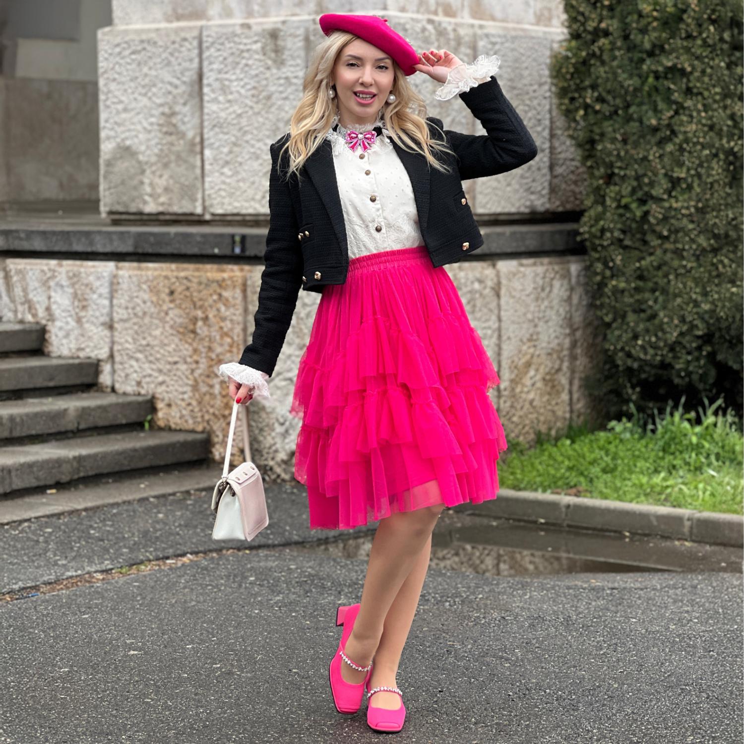 Mesh-Rock - Granatapfel