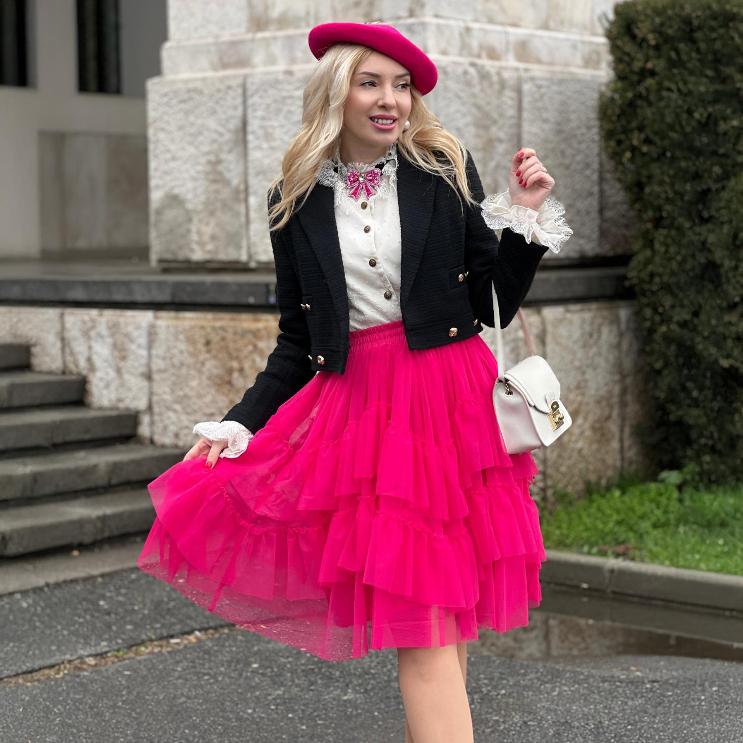 Mesh-Rock - Granatapfel