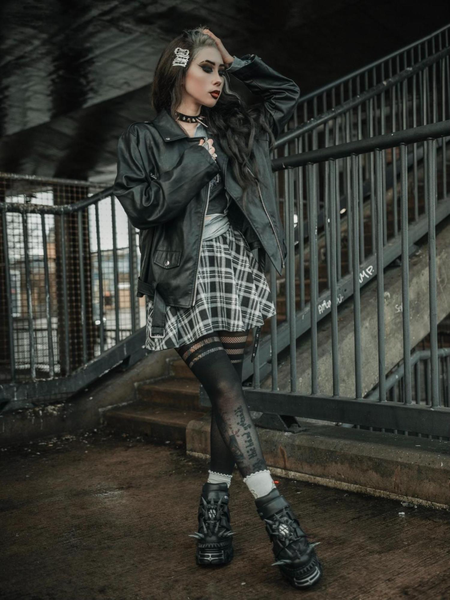 Karierter Mini-Tellerrock - Cairn