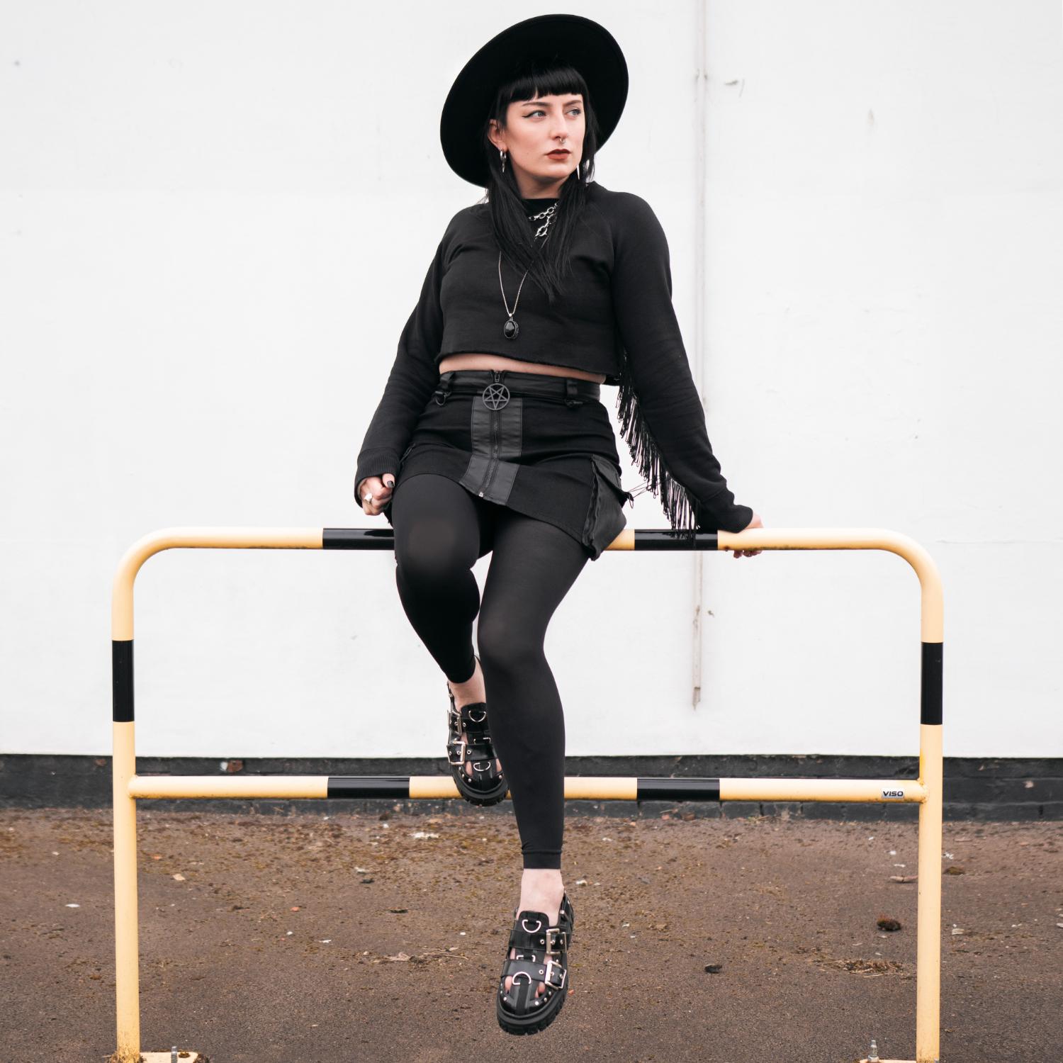 Stay Cool Fußlose Strumpfhosen - Schwarz