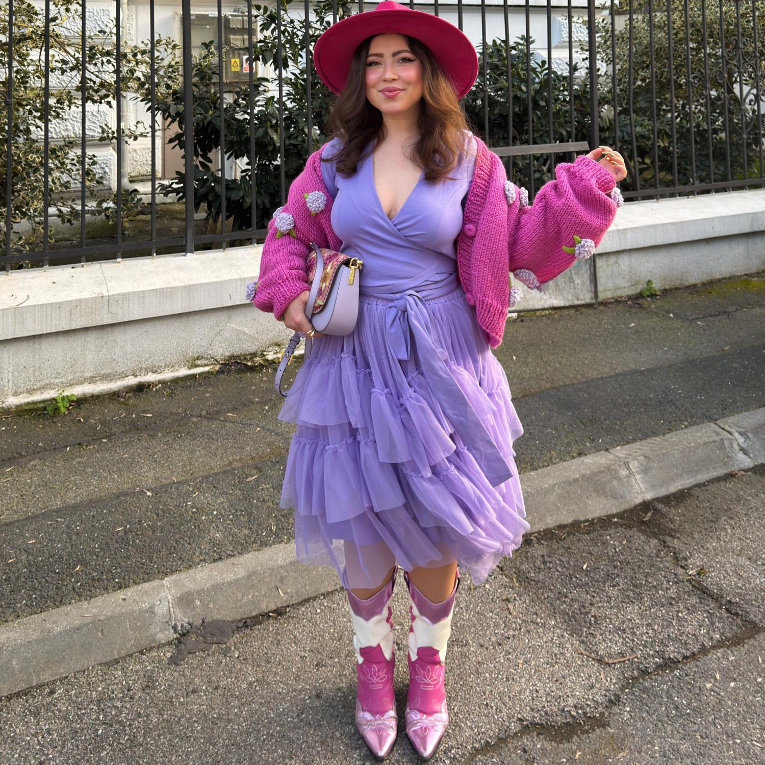 Mesh-Rock - Lavendelfelder