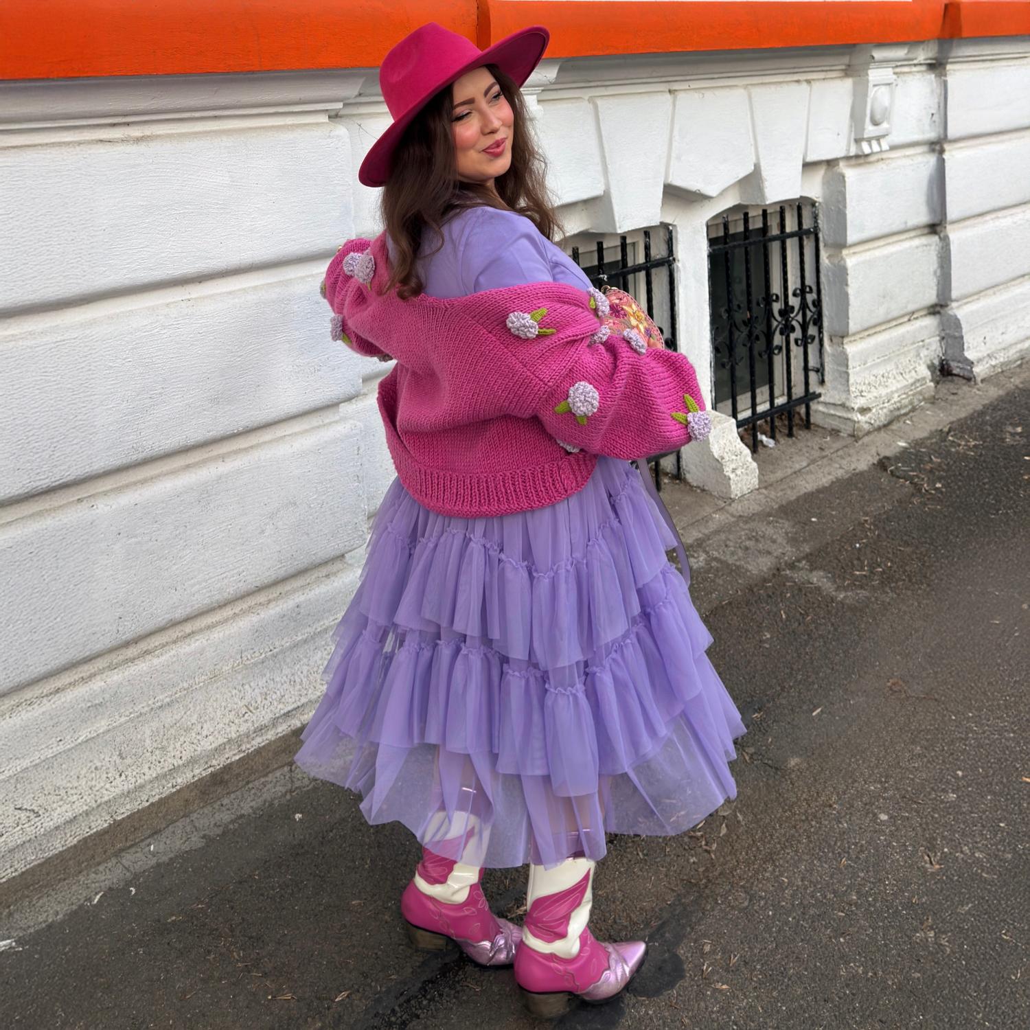 Mesh-Rock - Lavendelfelder