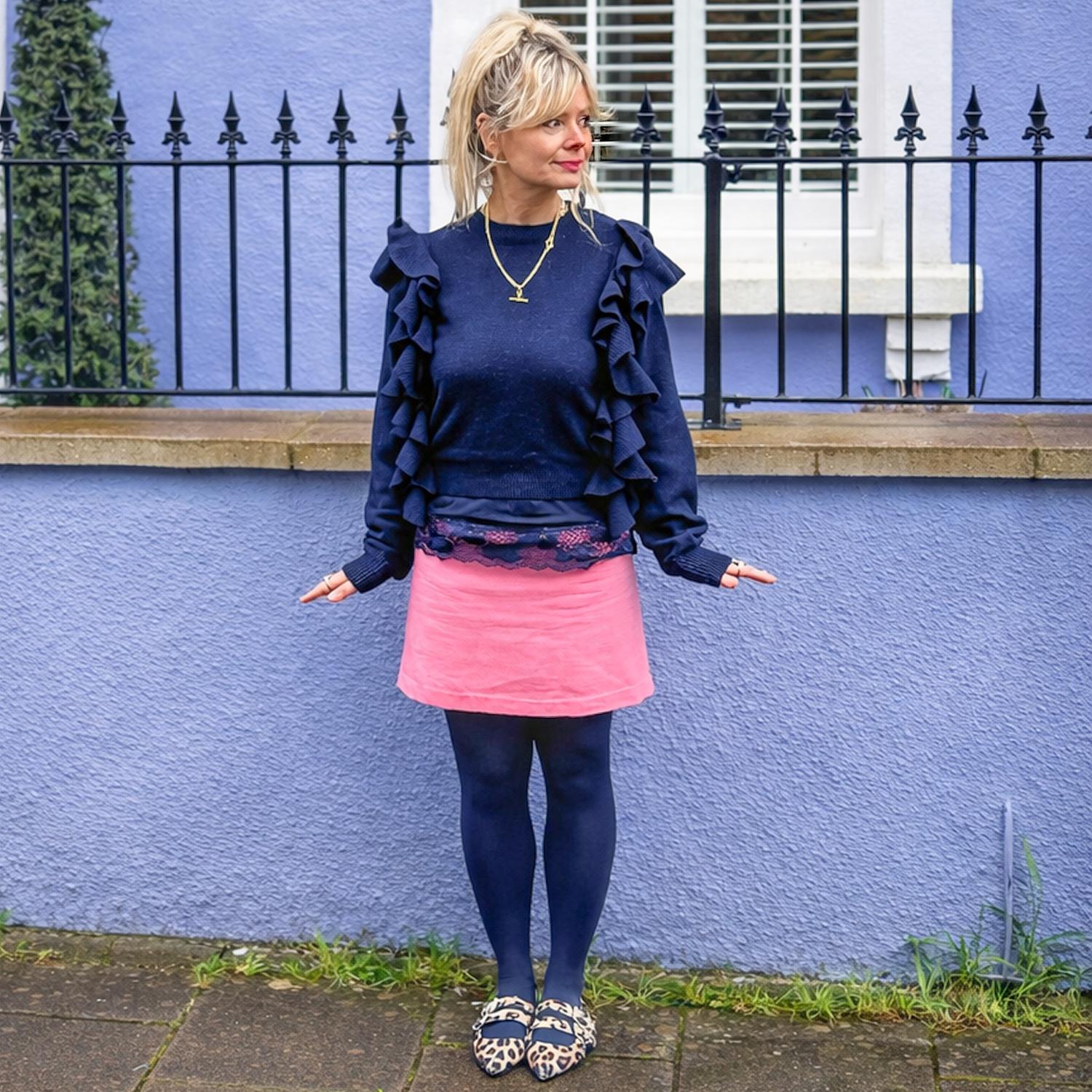 Stay Cool 80 Denier Strumpfhose - Navy