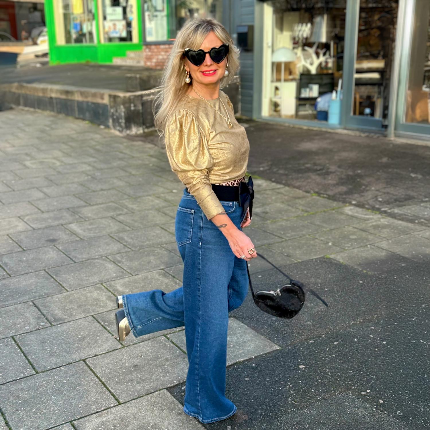 Bio Weitbein Jeans – Atlantic