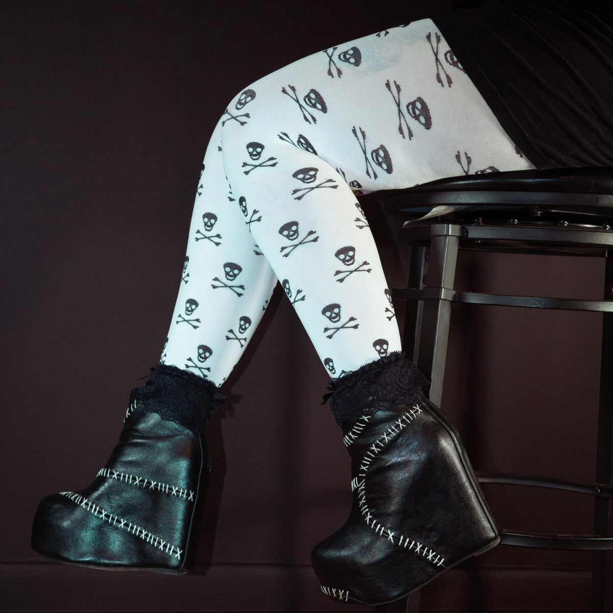 Skullz Tights - Snövit