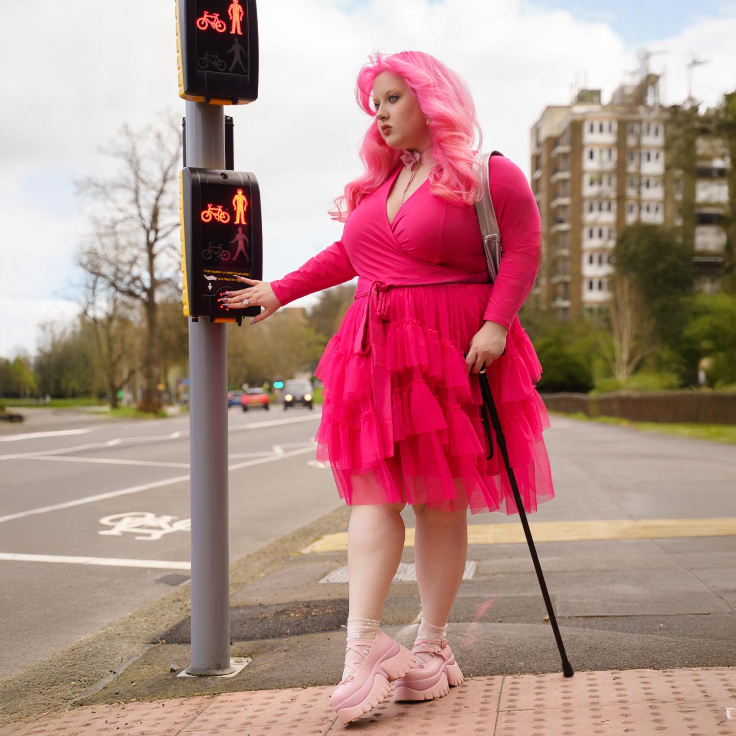 Mesh-Rock - Granatapfel