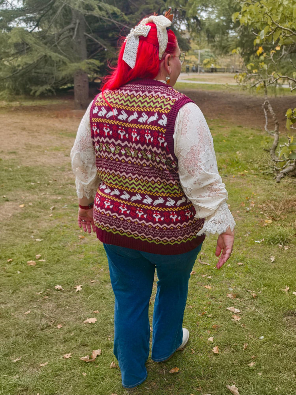 Fair Isle Pullunder – Woodland Adventure – Mehrfarbig