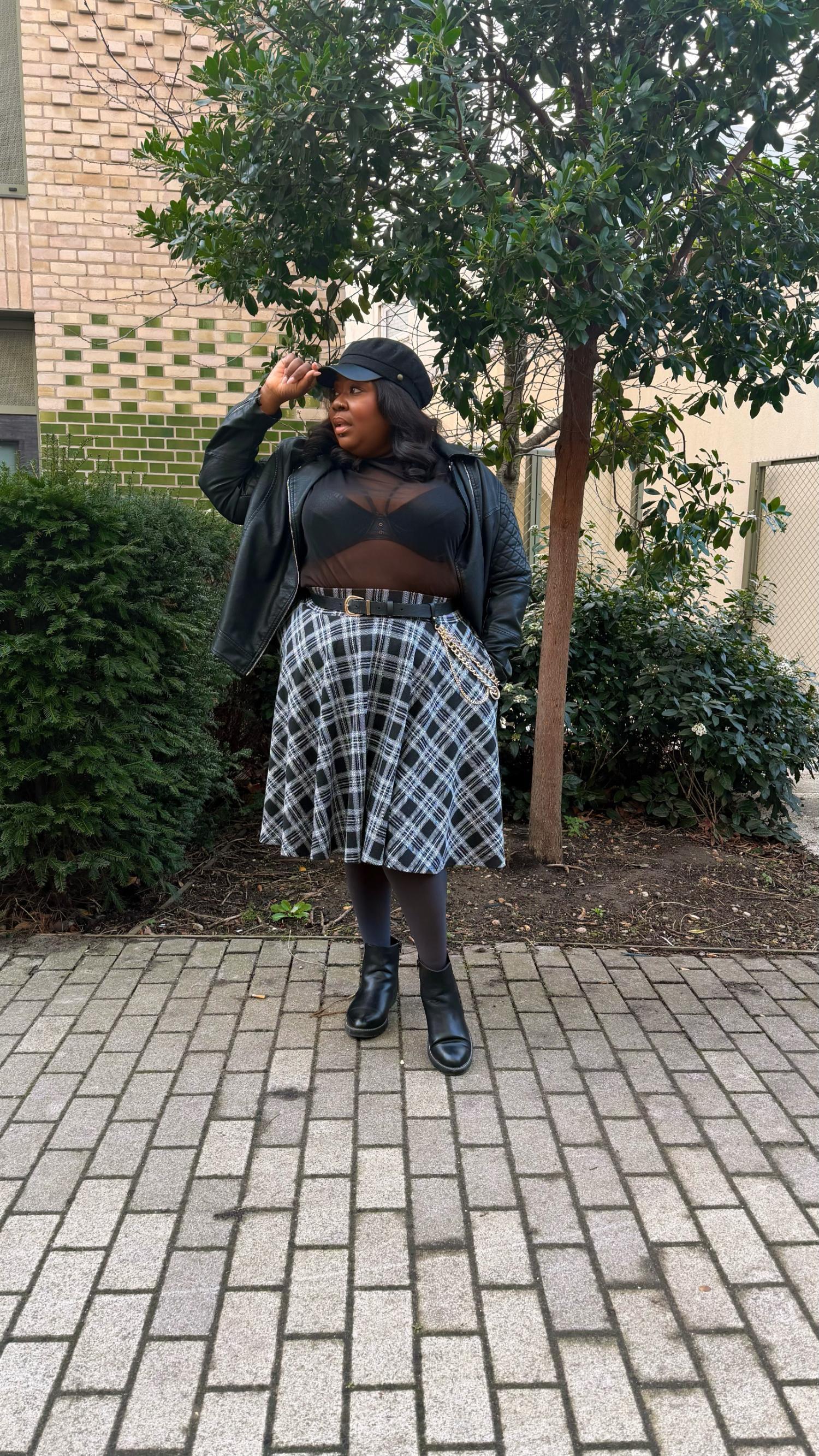 Karierter Tellerrock - Cairn