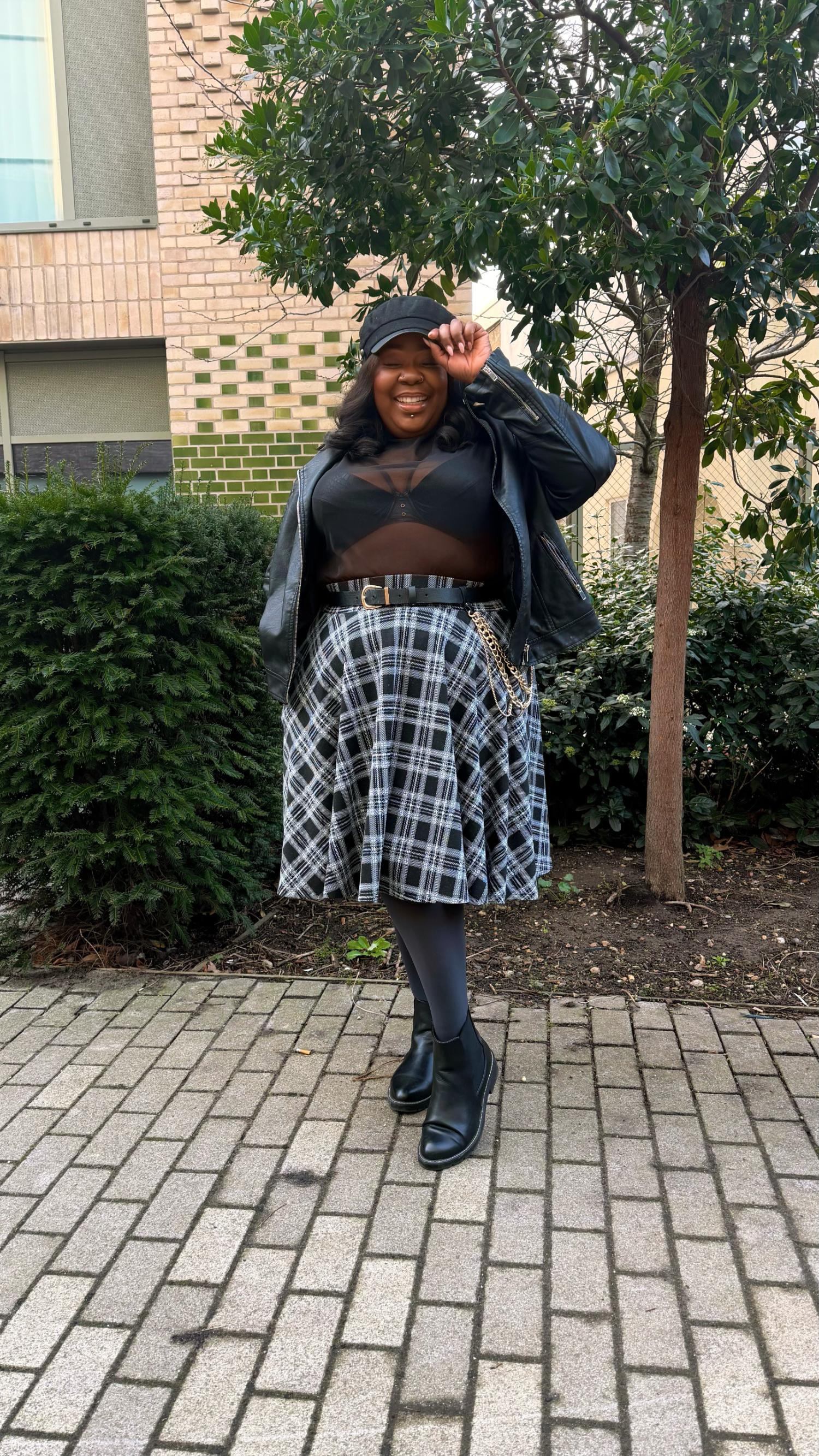 Karierter Tellerrock - Cairn