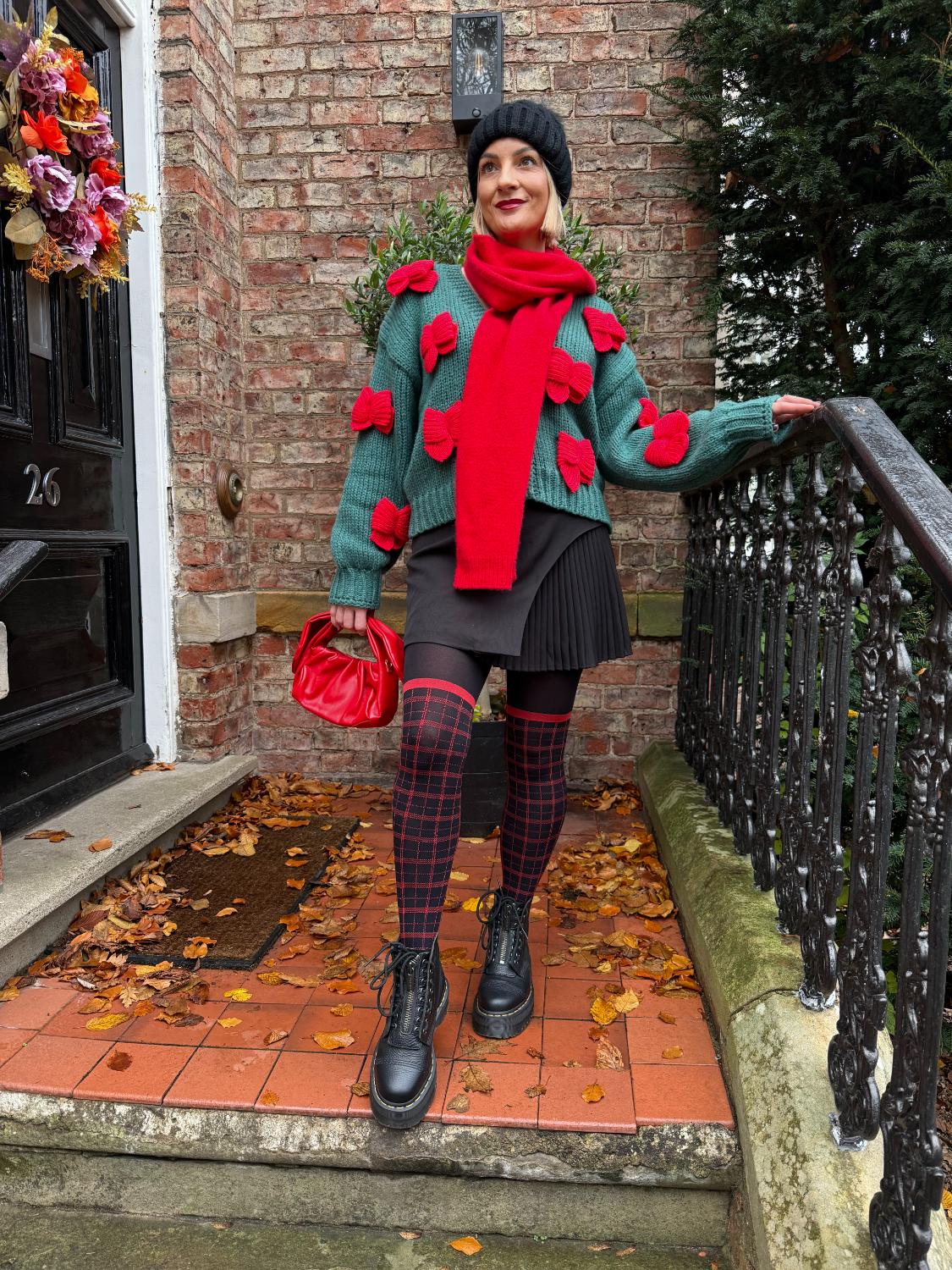 Weihnachts-Strumpfhose - Gift Wrapped