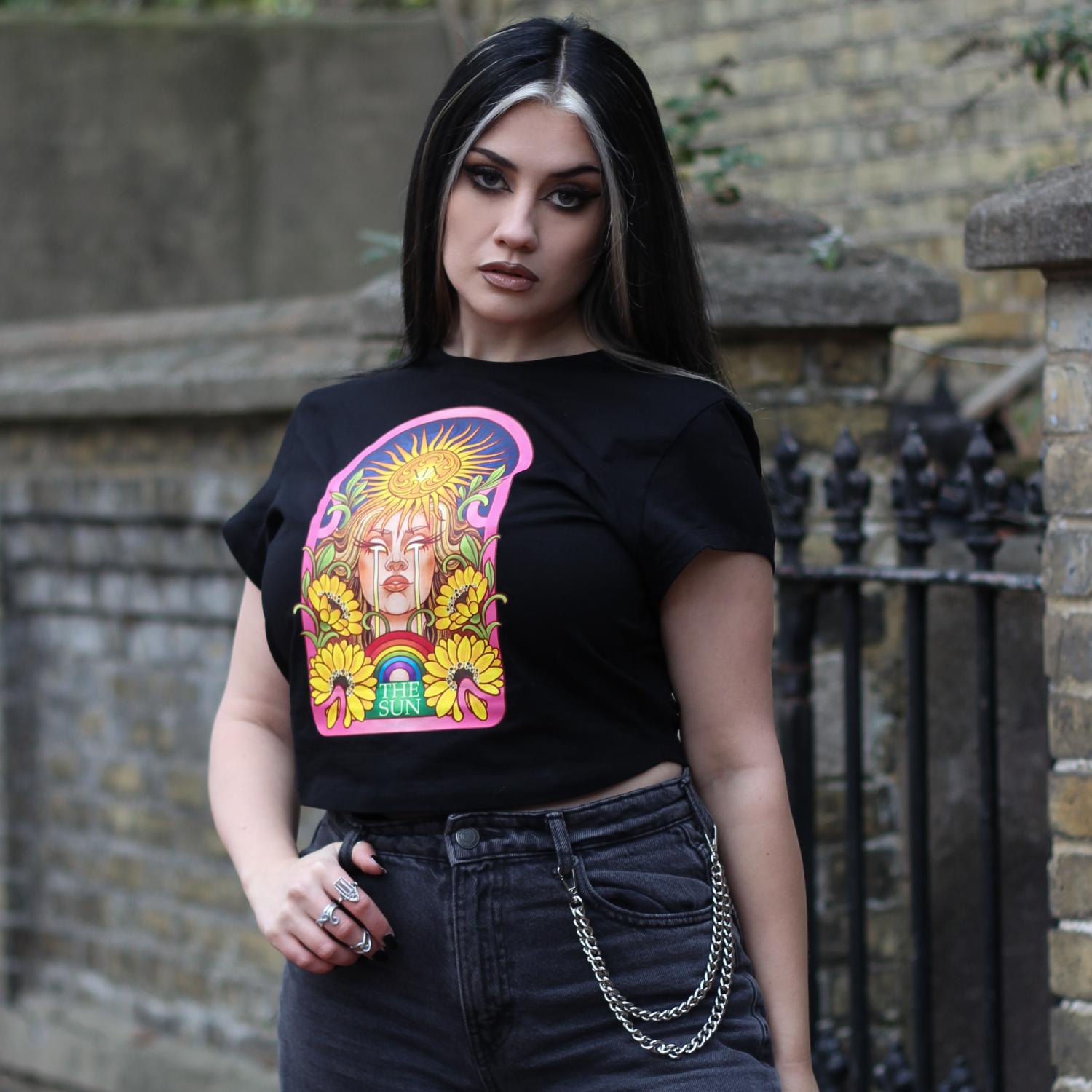 Major Arcana Baby Tee - XIX Die Sonne