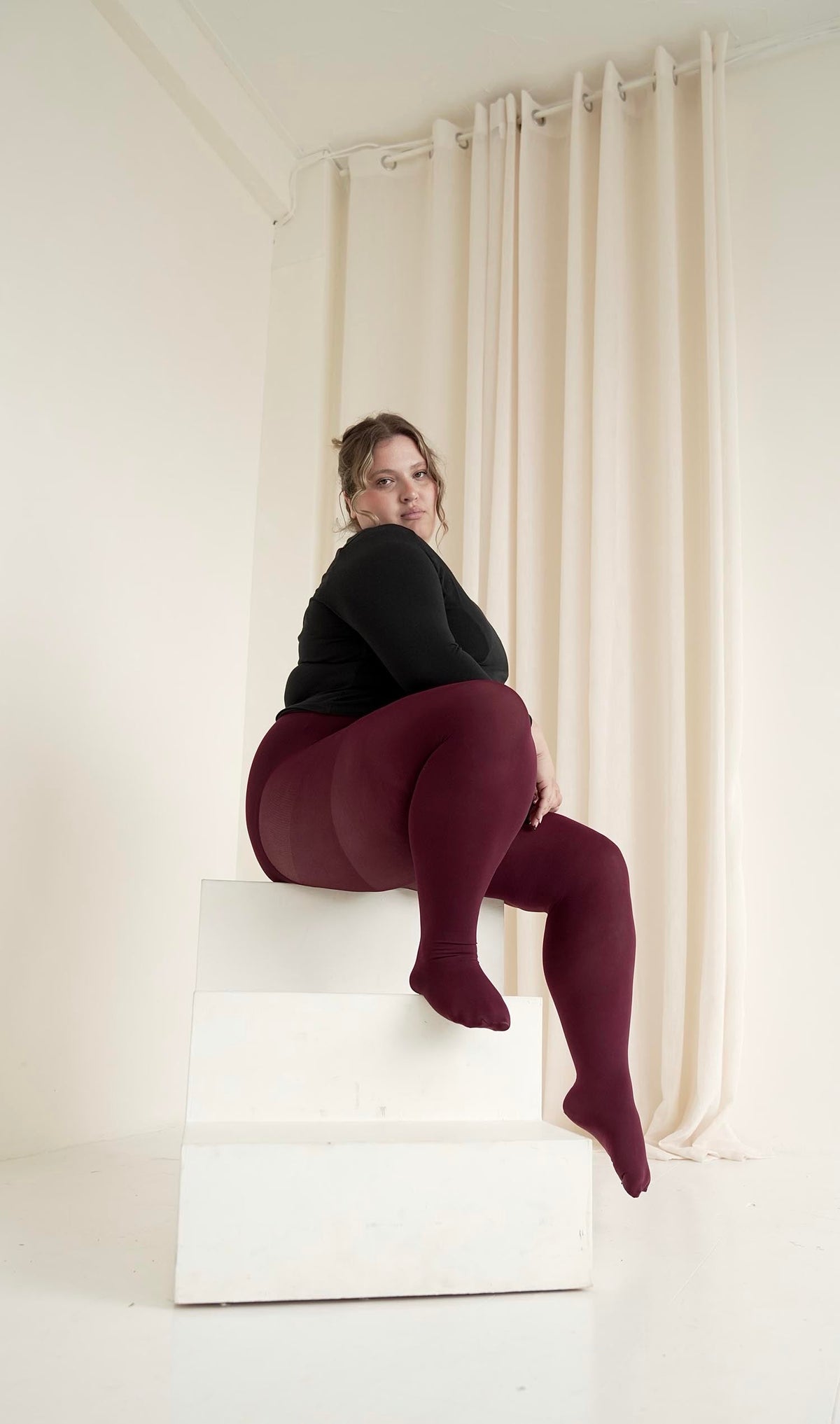 120 Denier Strumpfhosen - Cherry
