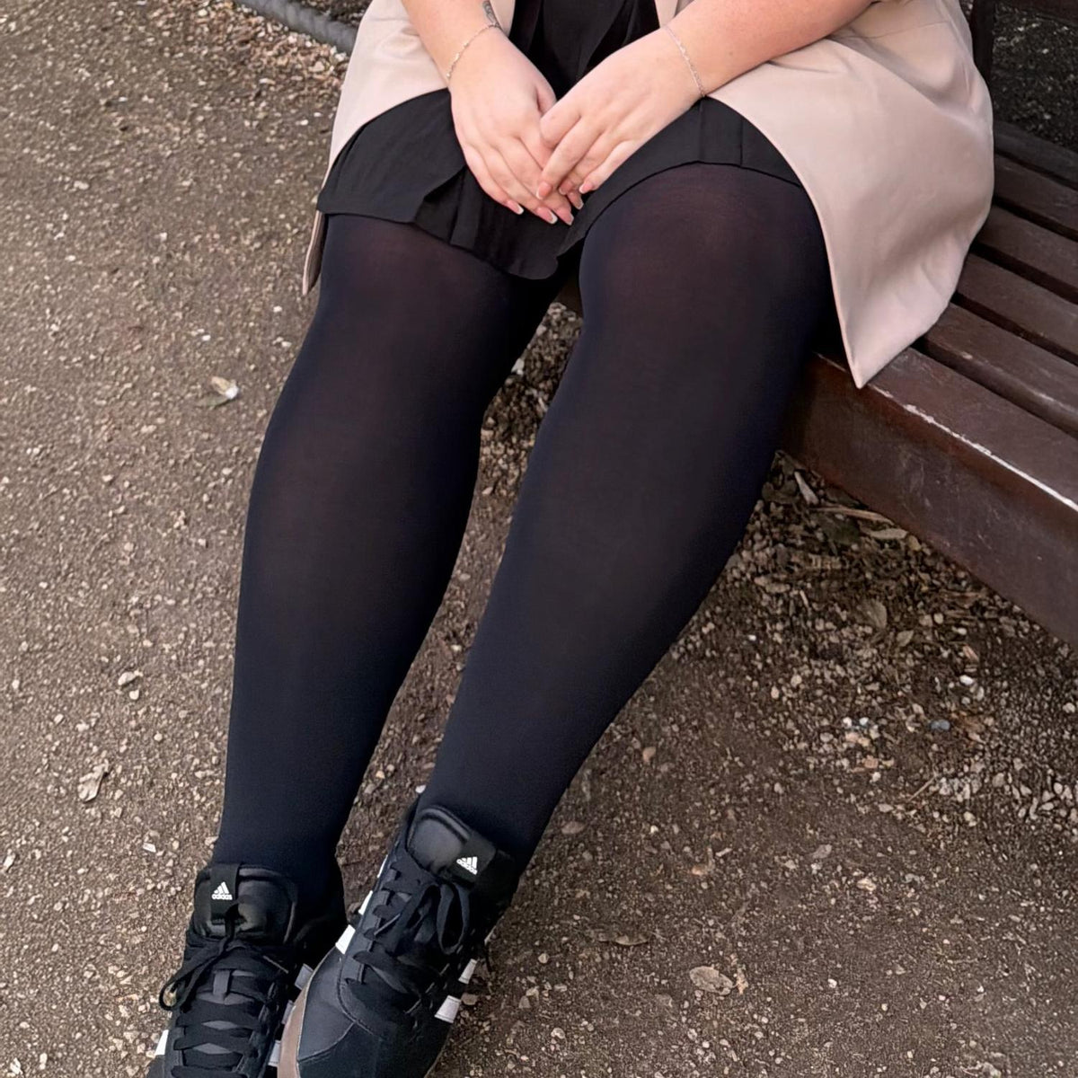 Stay Cool 80 Denier Strumpfhose - Schwarz