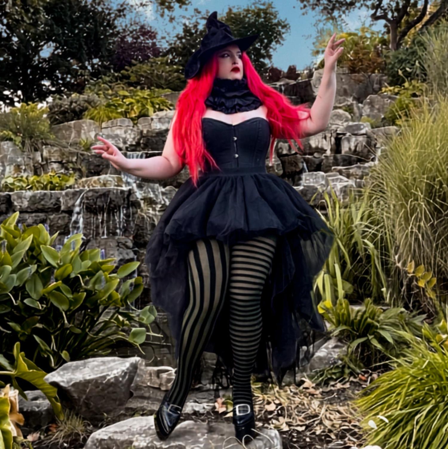 Halloween-Strumpfhose – BetelWitch – Secret Garden