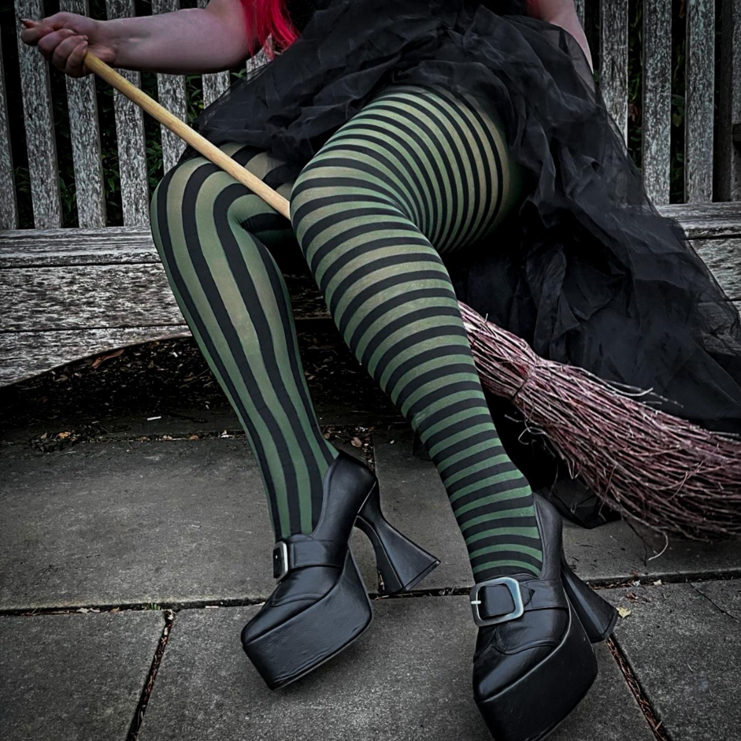 Halloween-Strumpfhose – BetelWitch – Secret Garden