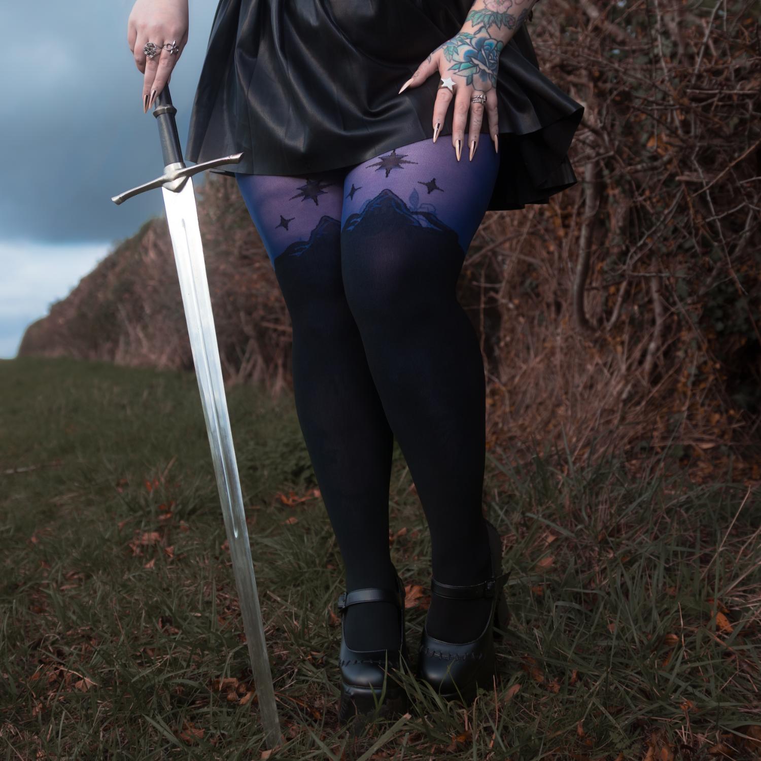 ACOTAR Strumpfhosen - Bow Before No One