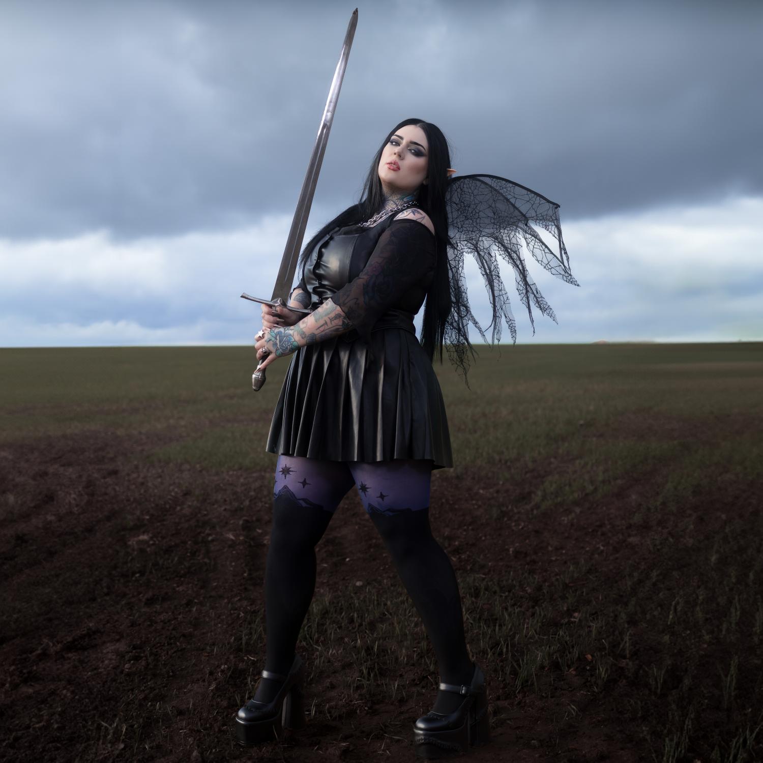 ACOTAR Strumpfhosen - Bow Before No One