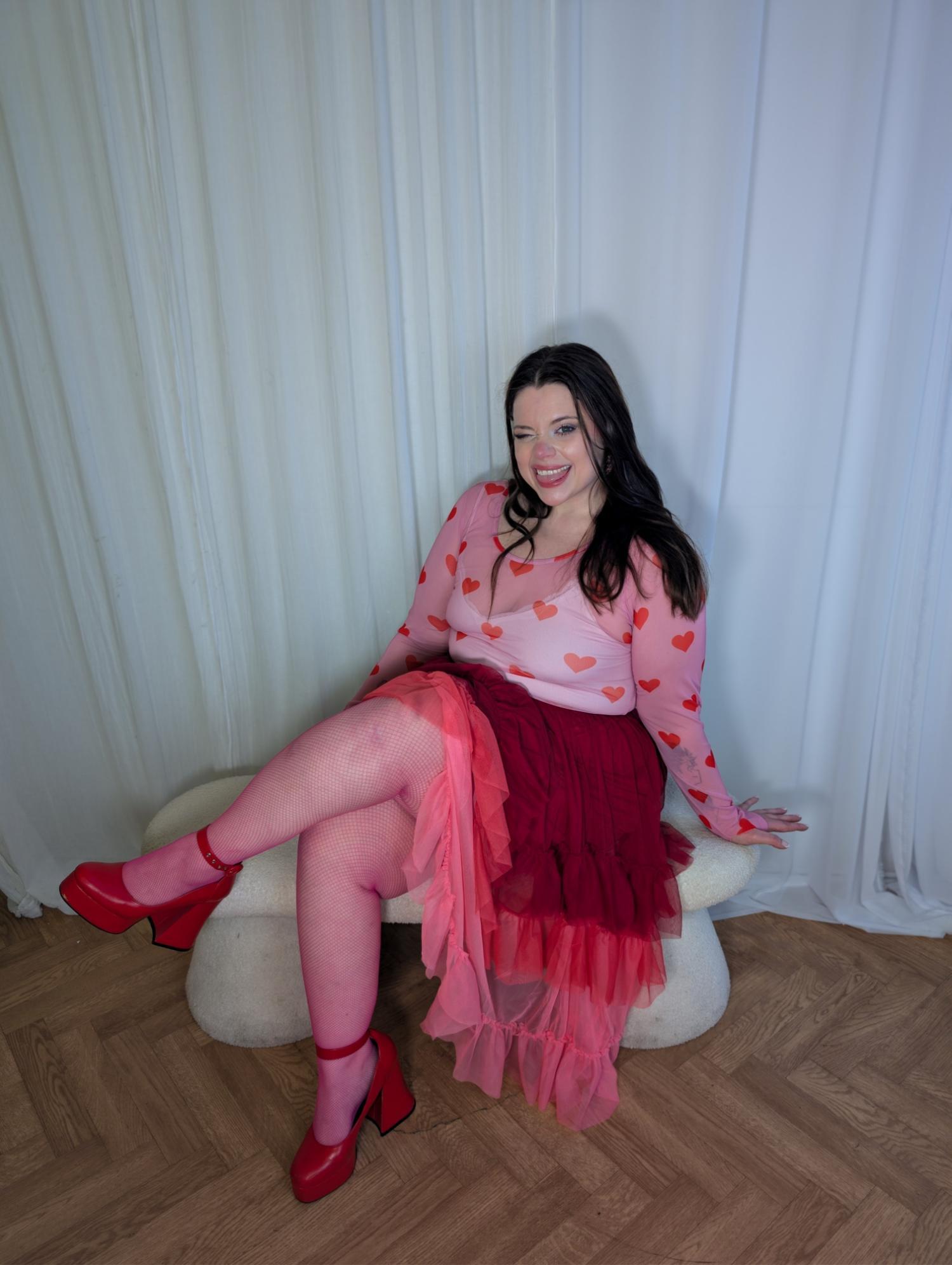 Thighs the Limit Fishnetz - Barbara