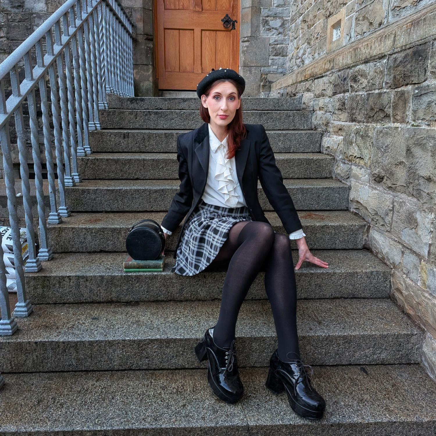 Karierter Mini-Tellerrock - Cairn